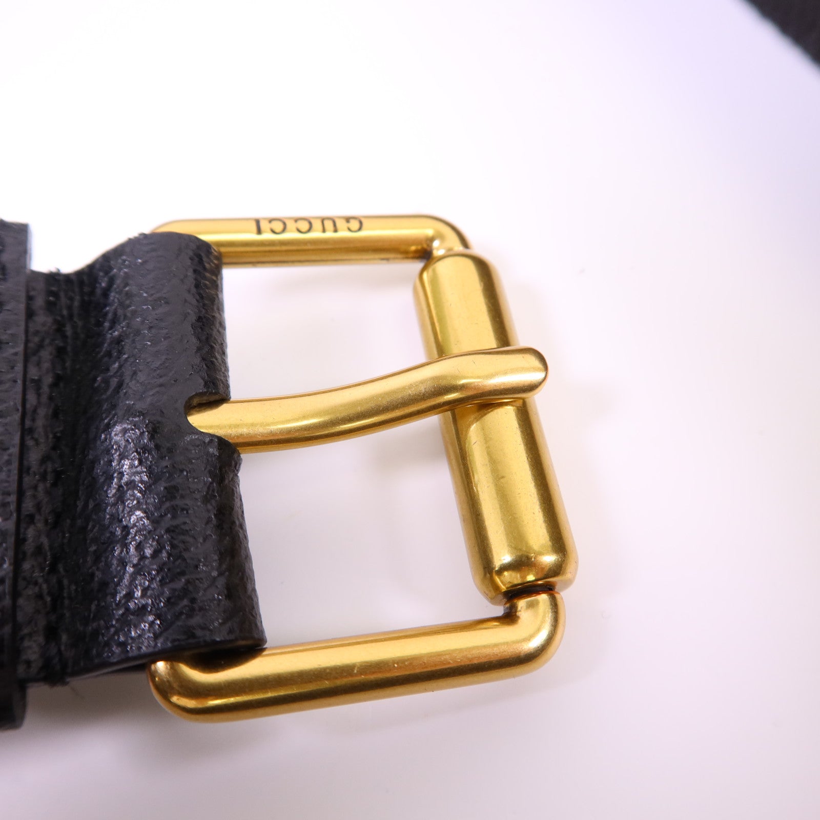 GUCCI 【激減優惠】皮革100th Anniversary Belt Bag金扣腰包