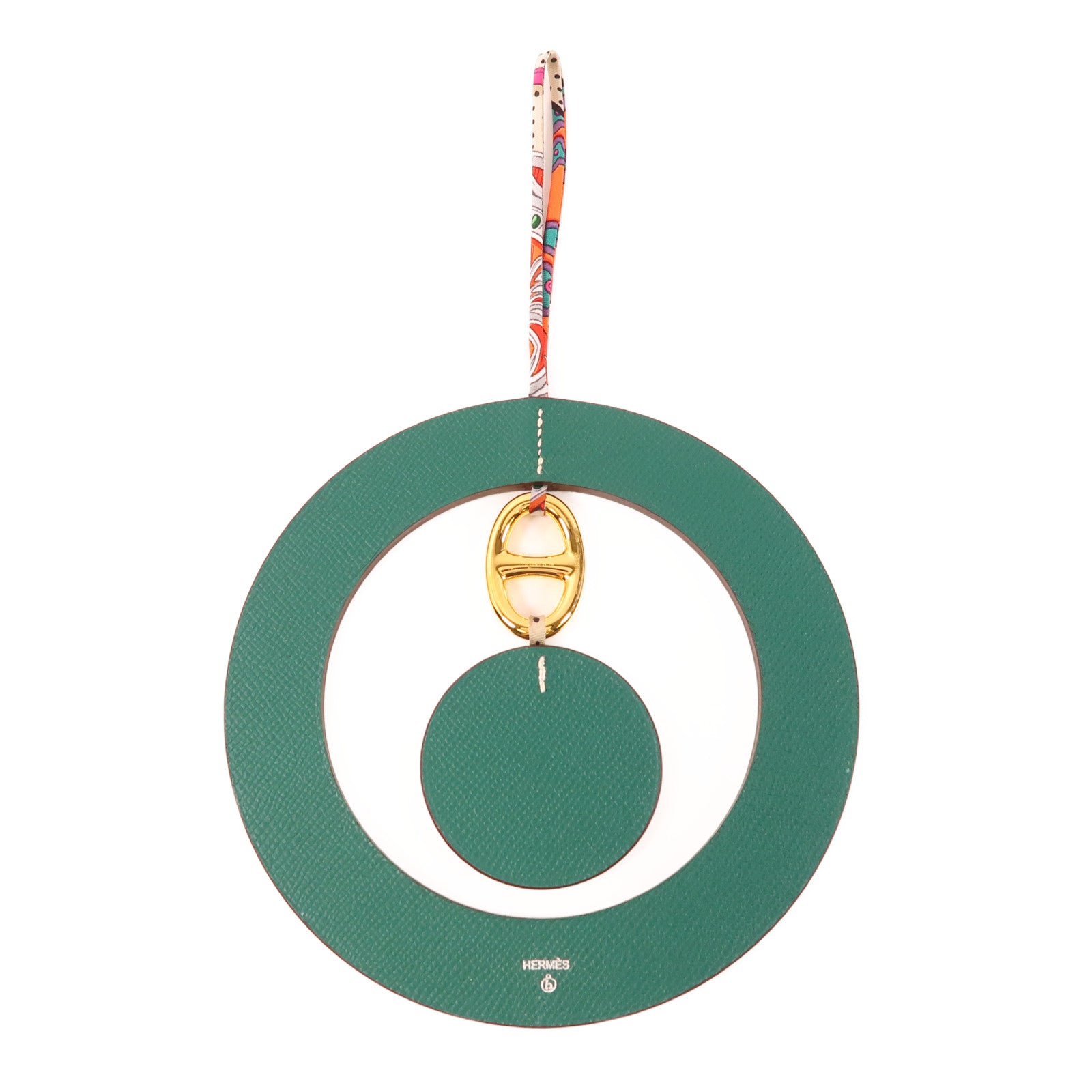 HERMES Epsom皮革Home Decoration金扣壁飾