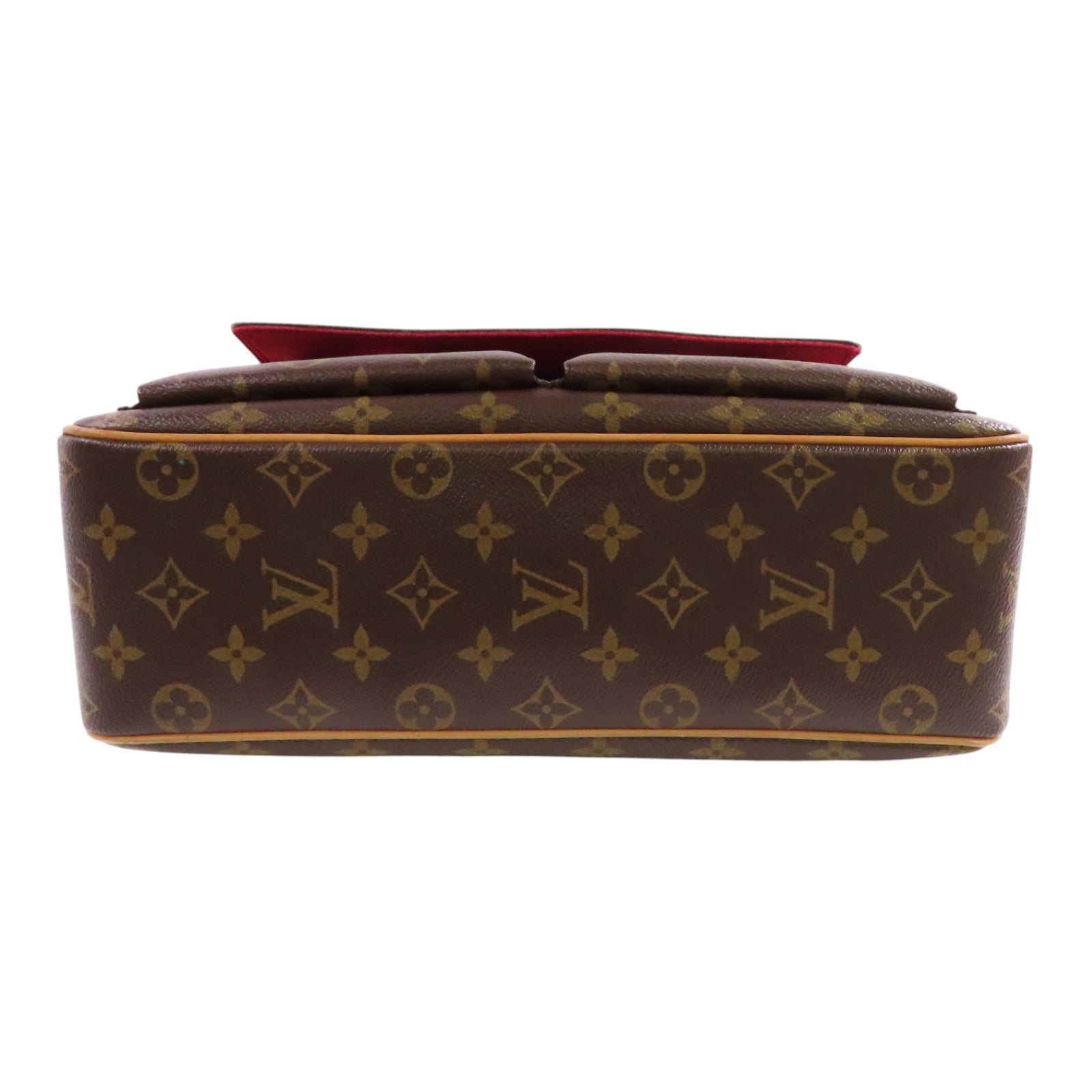 LOUIS VUITTON Monogram Viva Cite GM Shoulder Bag金扣肩背袋