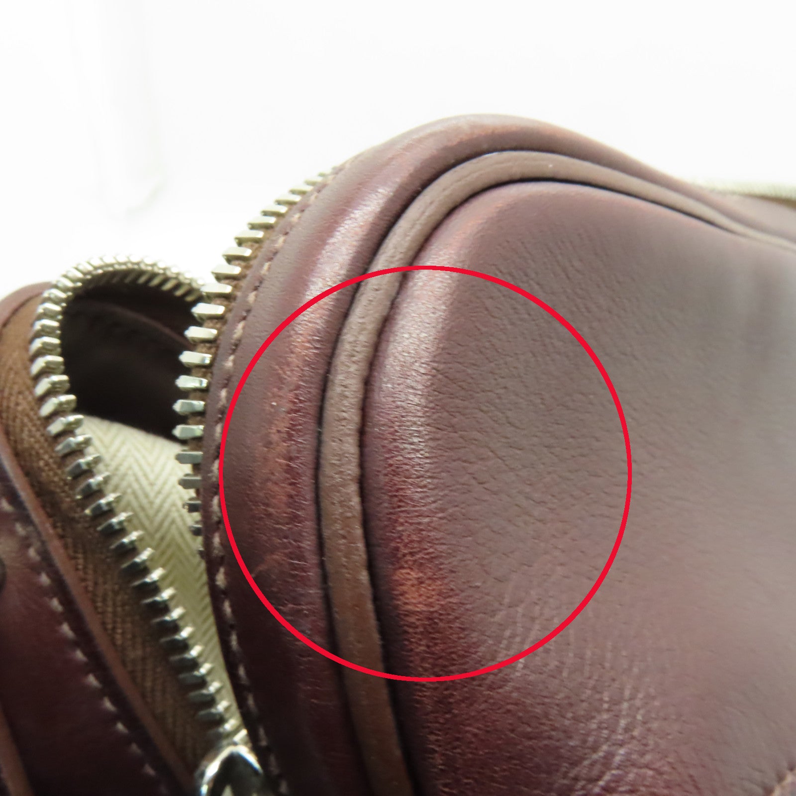 HERMES Evergrain皮革Sac Hebdo Reporter銀扣肩背袋雪茄色