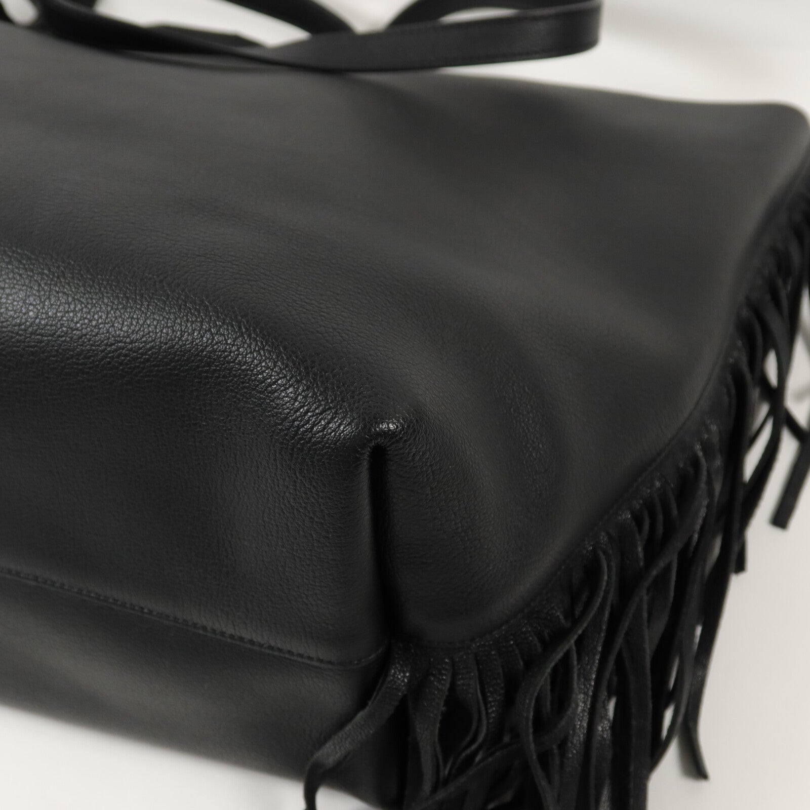 SAINT LAURENT 牛皮皮革Tote Bag手挽袋
