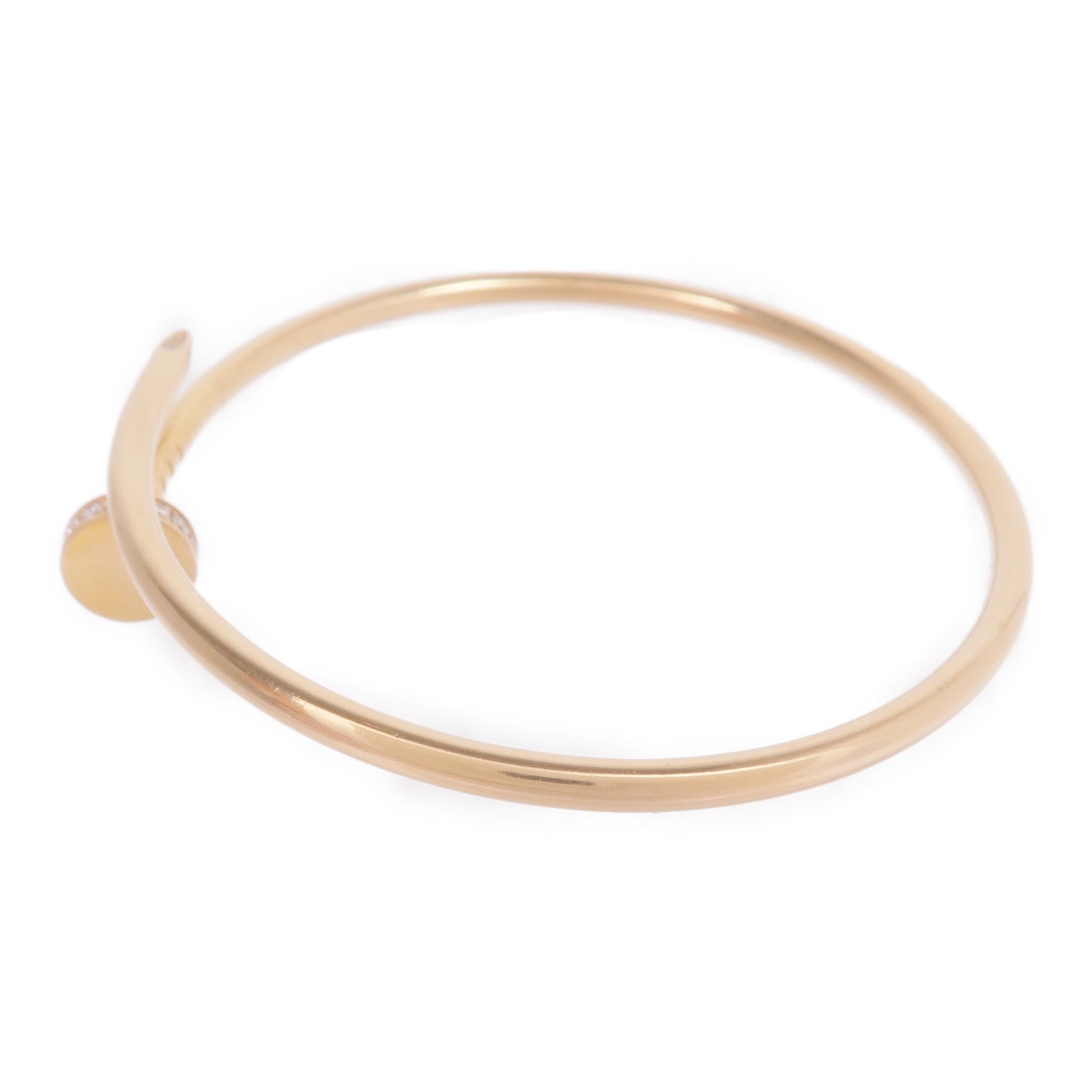 CARTIER 18K黃金Juste Un Clou SM手鐲