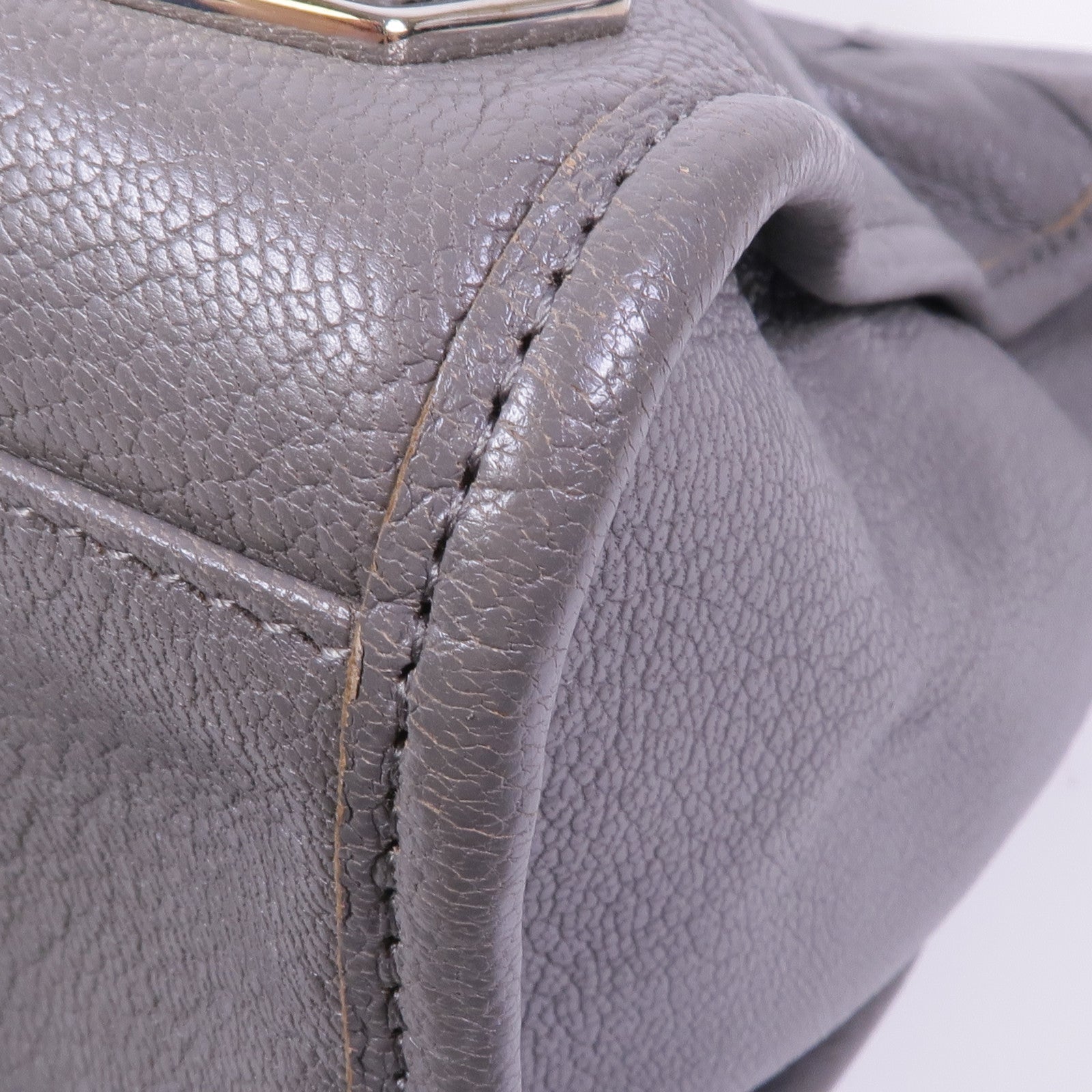 BALENCIAGA 牛皮皮革Giant City銀扣手挽肩背兩用袋