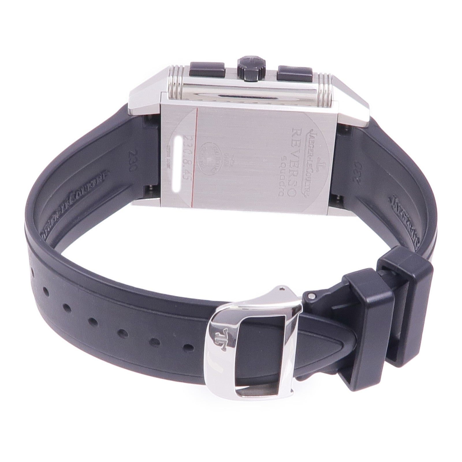 JAEGER-LECOULTRE Reverso Squadra Chronograph Q7018420 Watch Rubber Belt