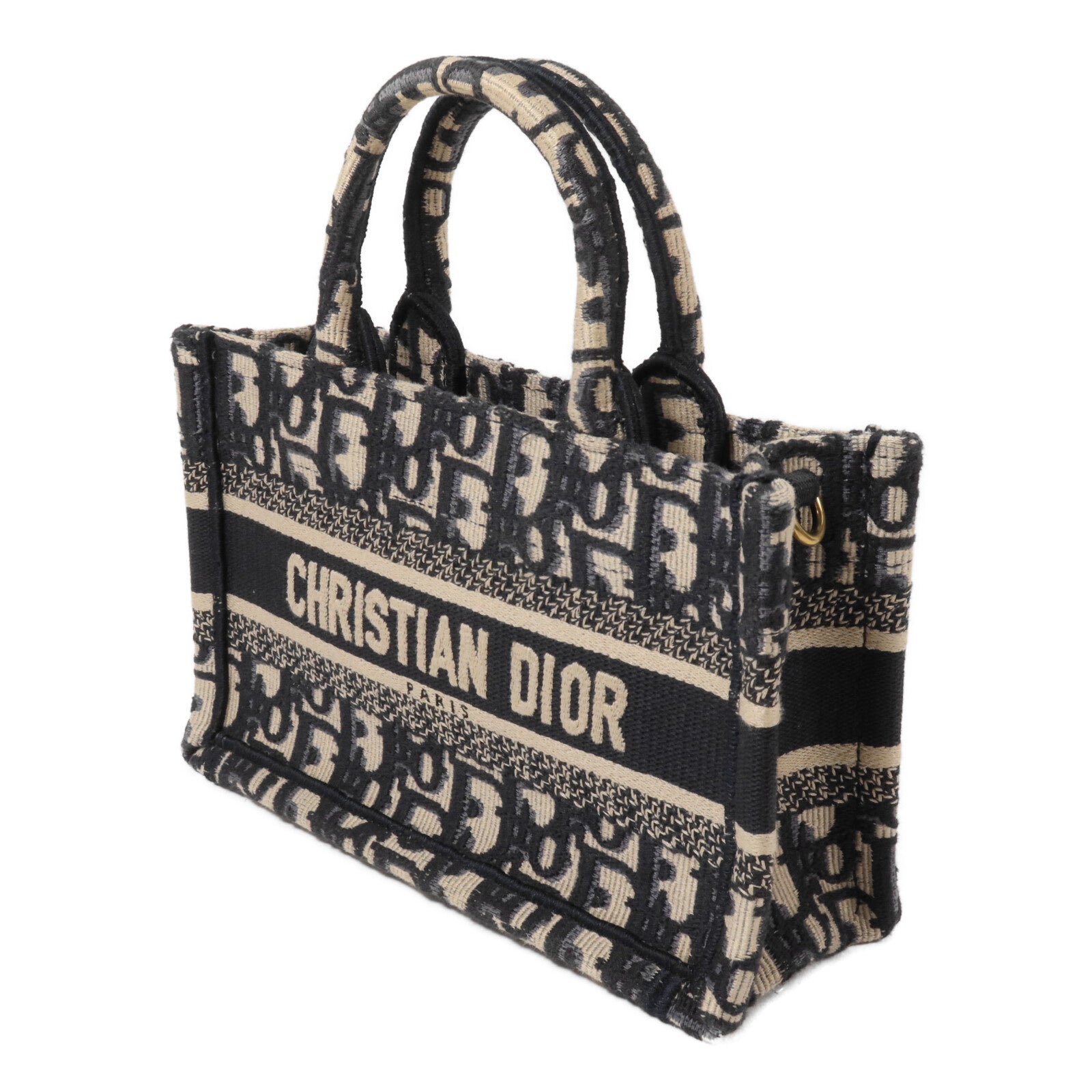 Dior 帆布Book Tote Mini手挽肩背兩用袋