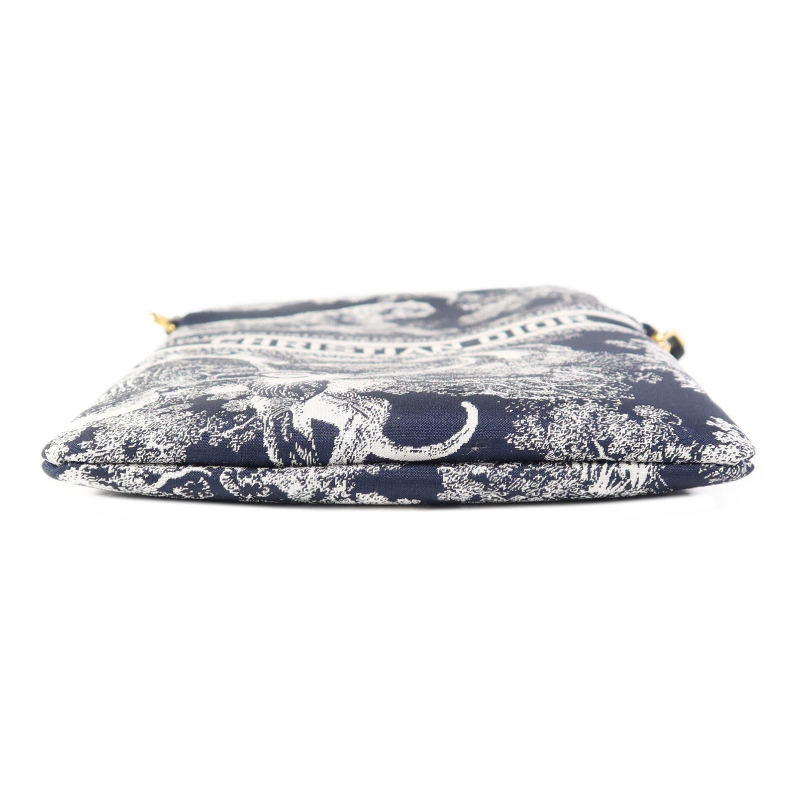 Dior 尼龍Phone Pouch With Strap金扣肩背袋