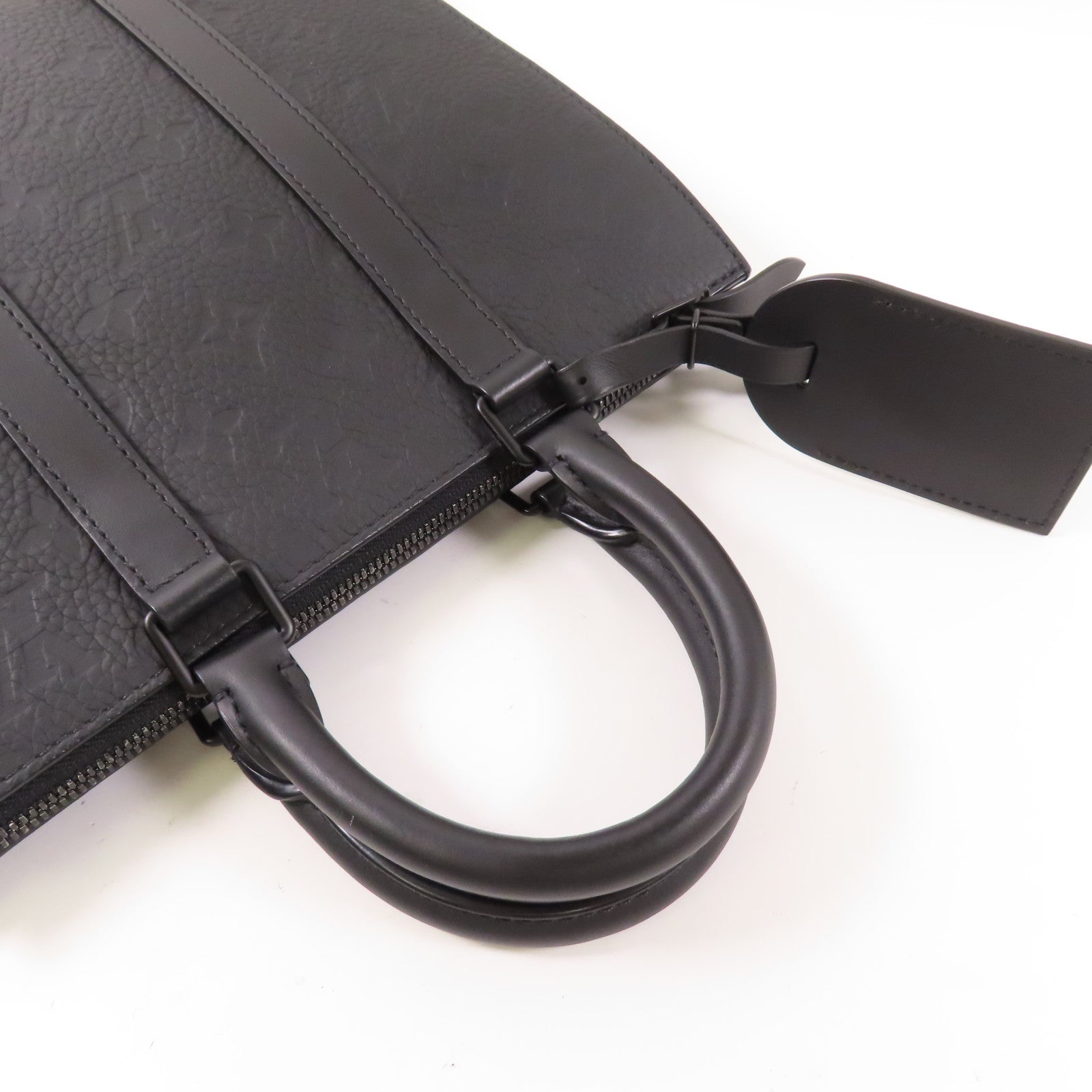 LOUIS VUITTON 【激減優惠】Monogram Taurillon Sac Plat Cross手挽肩背兩用袋