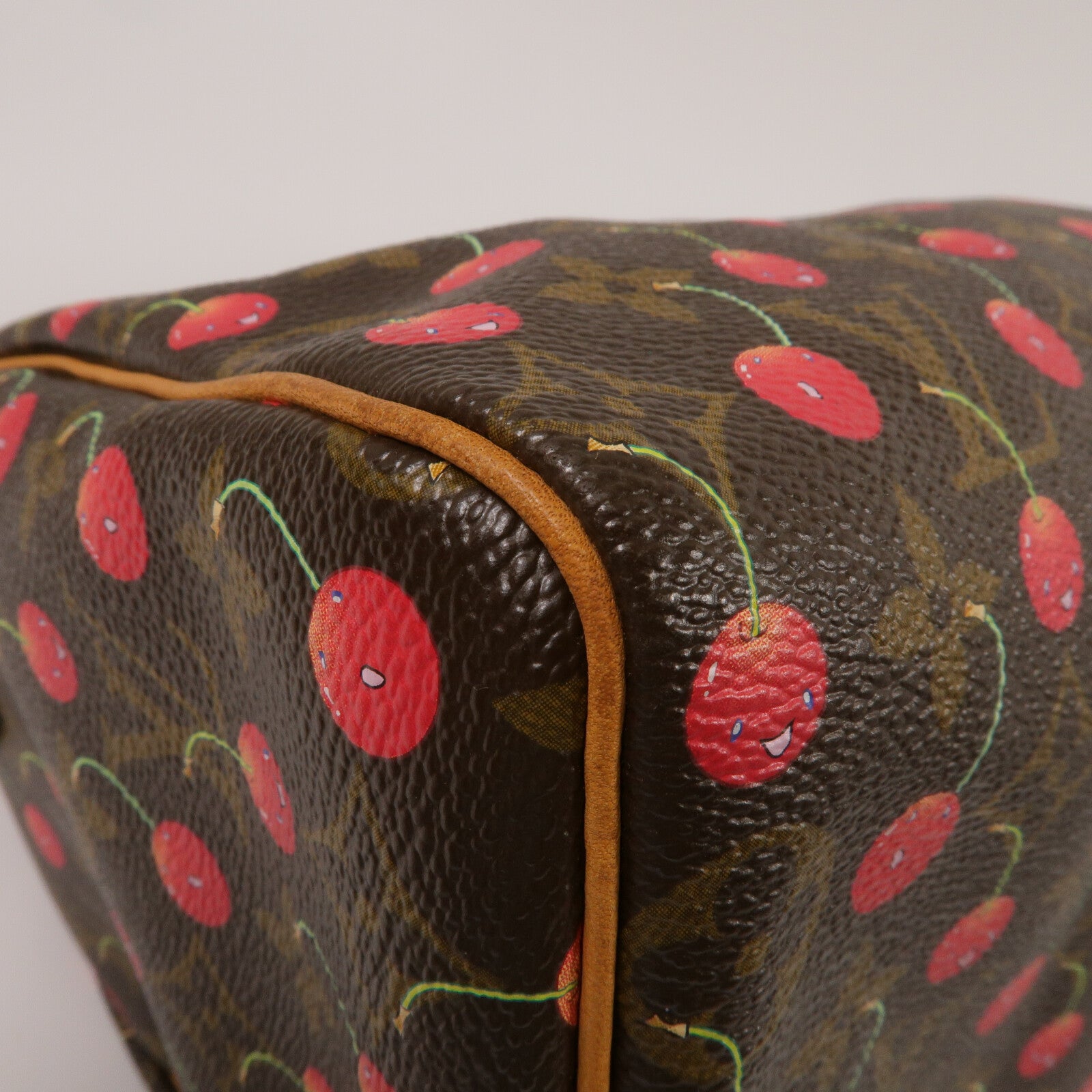 LOUIS VUITTON Monogram-Cherry Cherry Speedy 25手挽袋