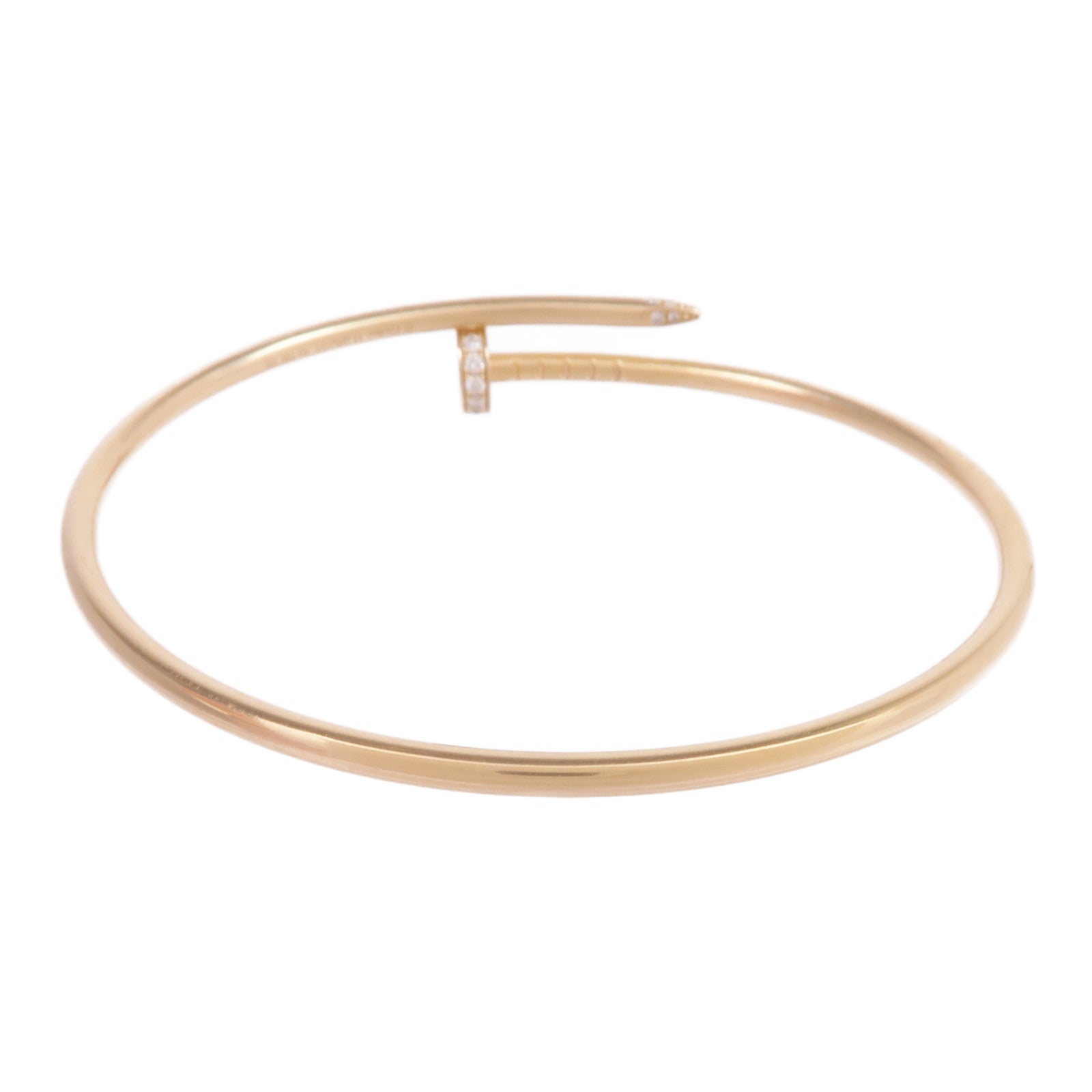 CARTIER 18K黃金Juste Un Clou SM手鐲