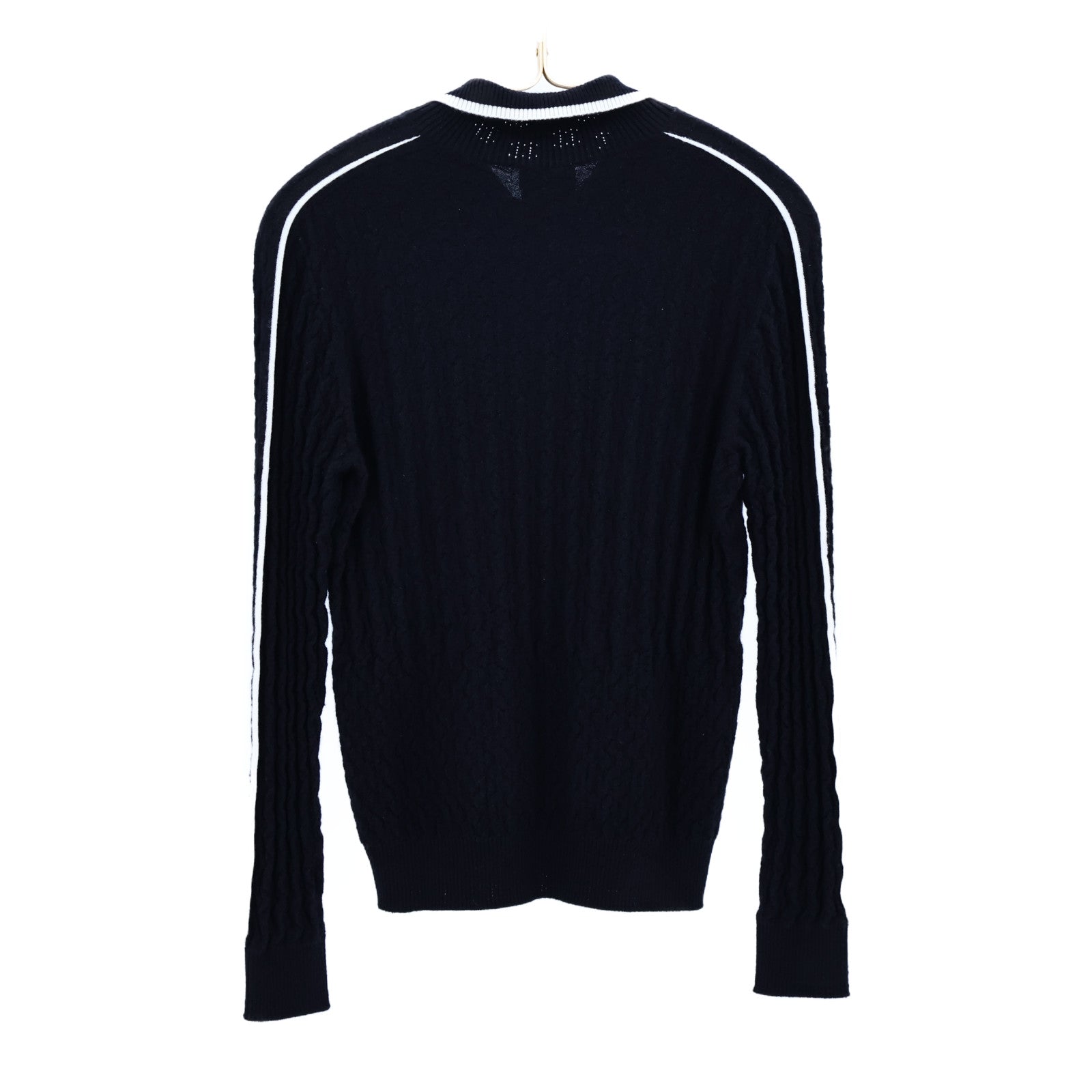 CHANEL Cashmere/Polyester Look 60 Knitted Sweater針織