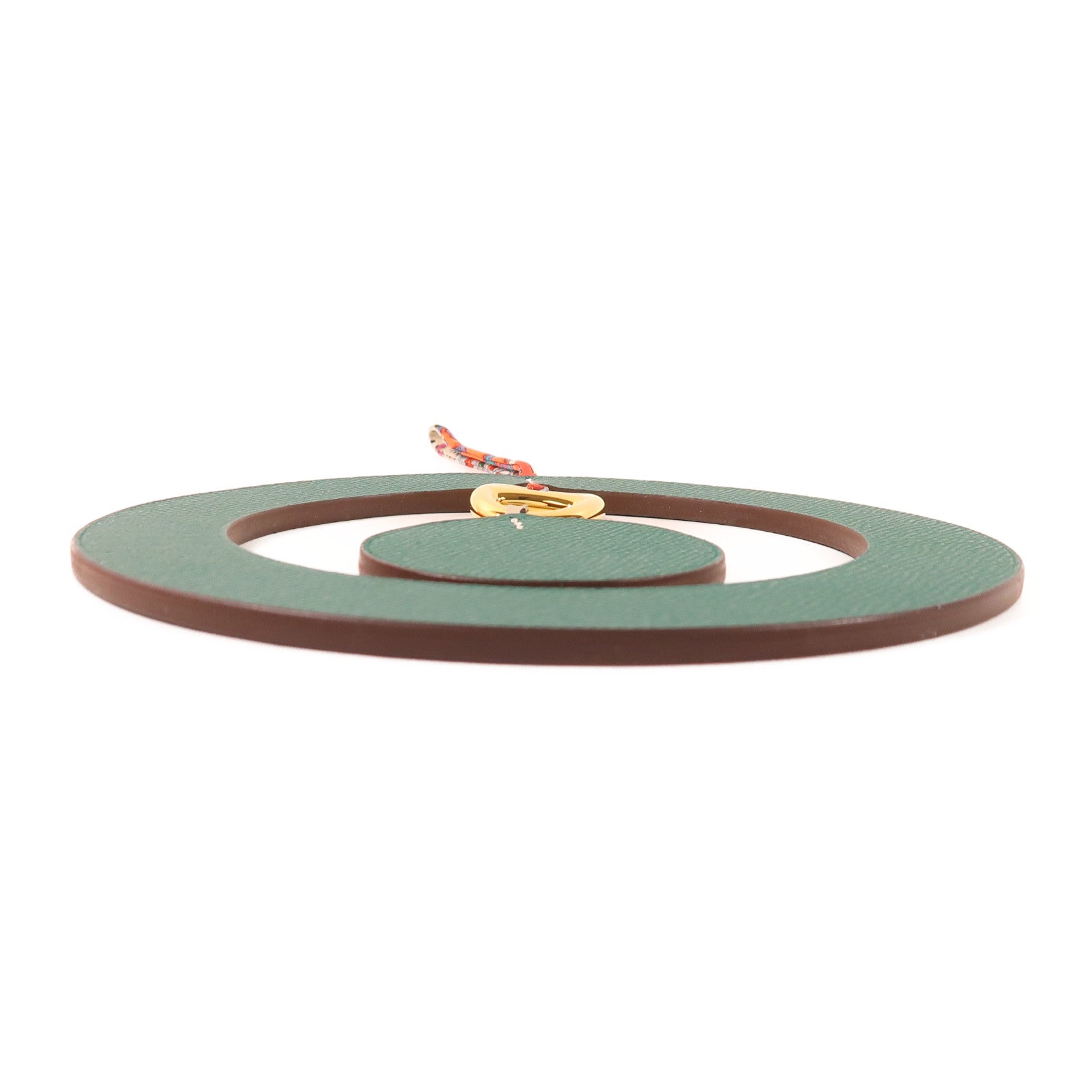 HERMES Epsom皮革Home Decoration金扣壁飾