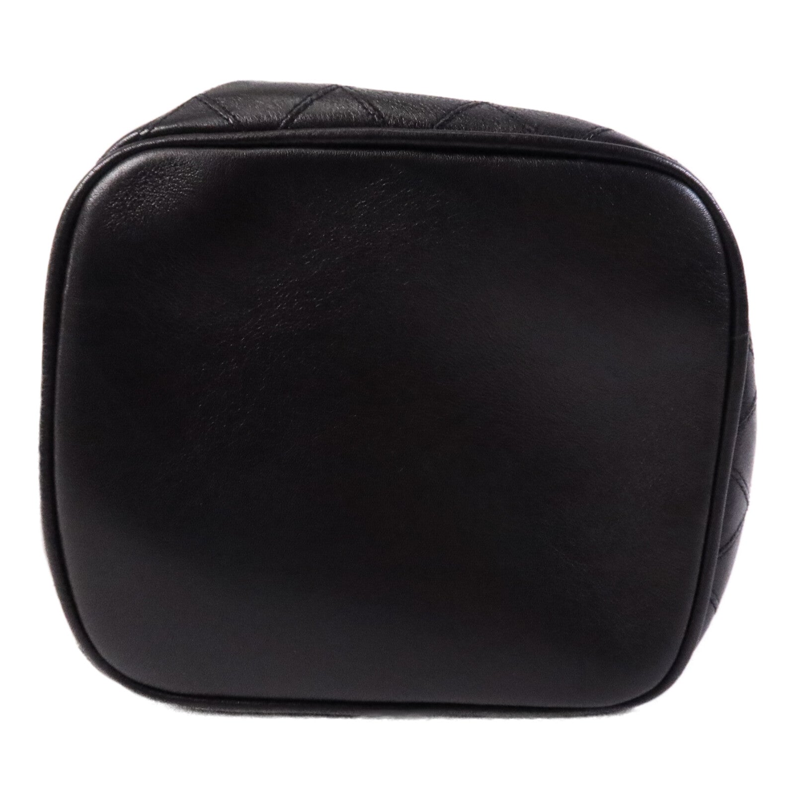 CHANEL 【激減優惠】羊皮皮革Vintage Vanity Case金扣手挽袋