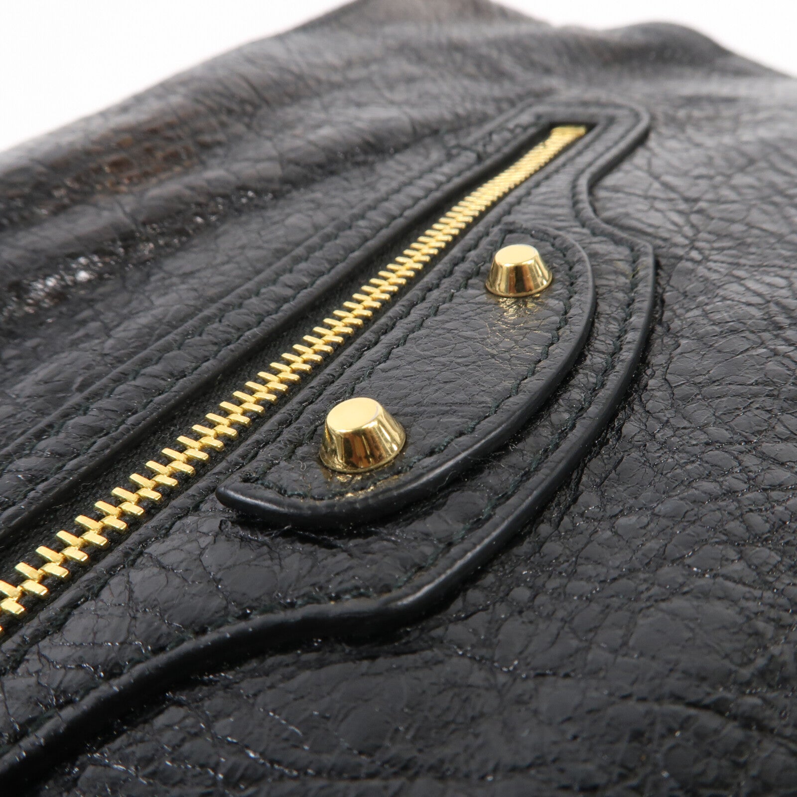 BALENCIAGA 牛皮皮革Clutch金扣手拿包