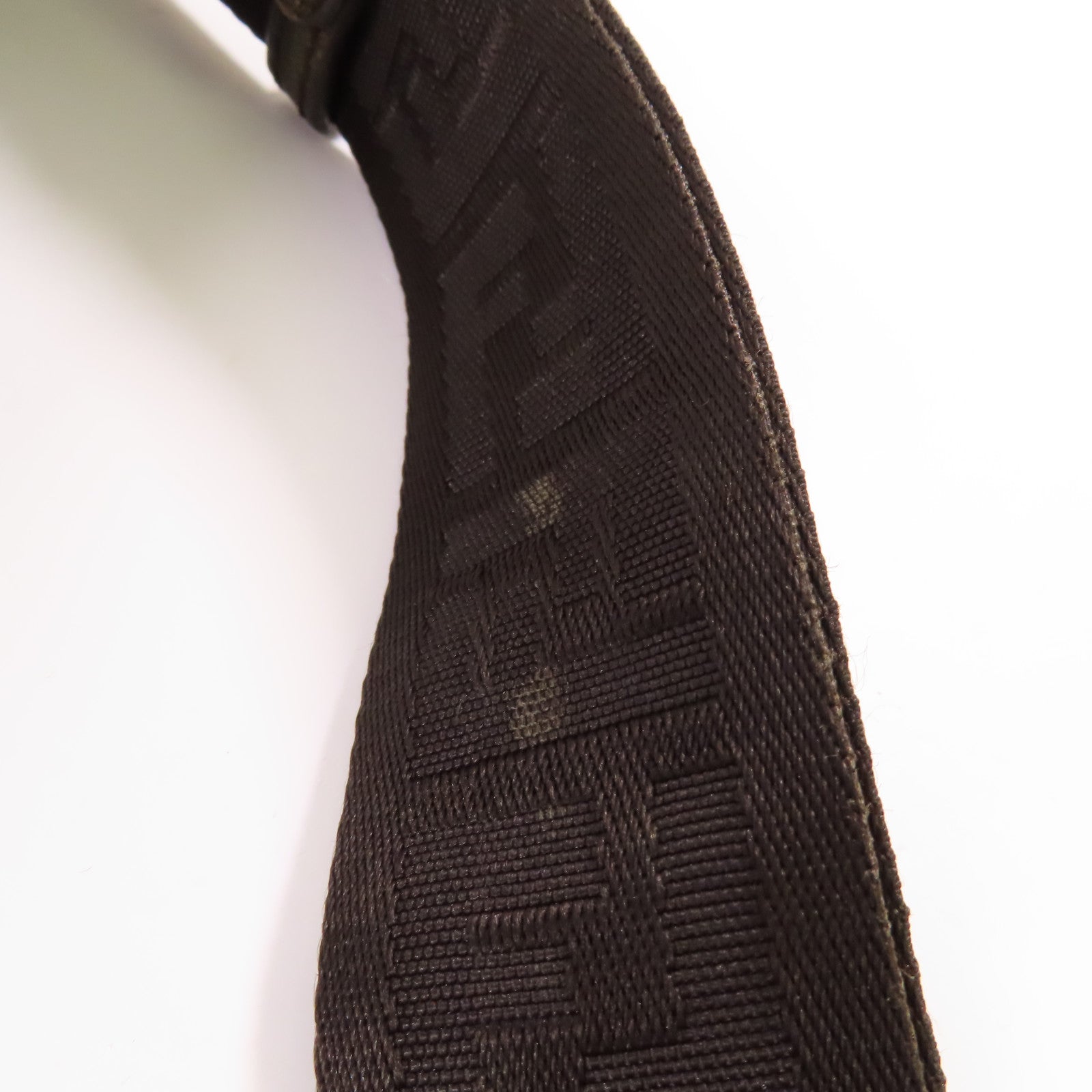 FENDI 塗層帆布Briefcase銀扣手挽肩背兩用袋