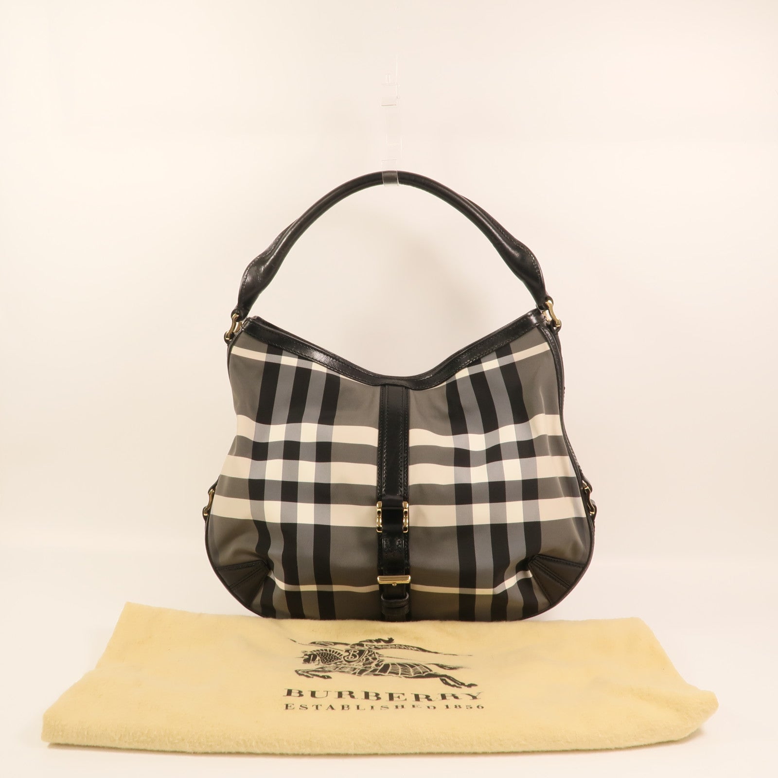 BURBERRY 尼龍Shoulder Bag金扣肩背袋