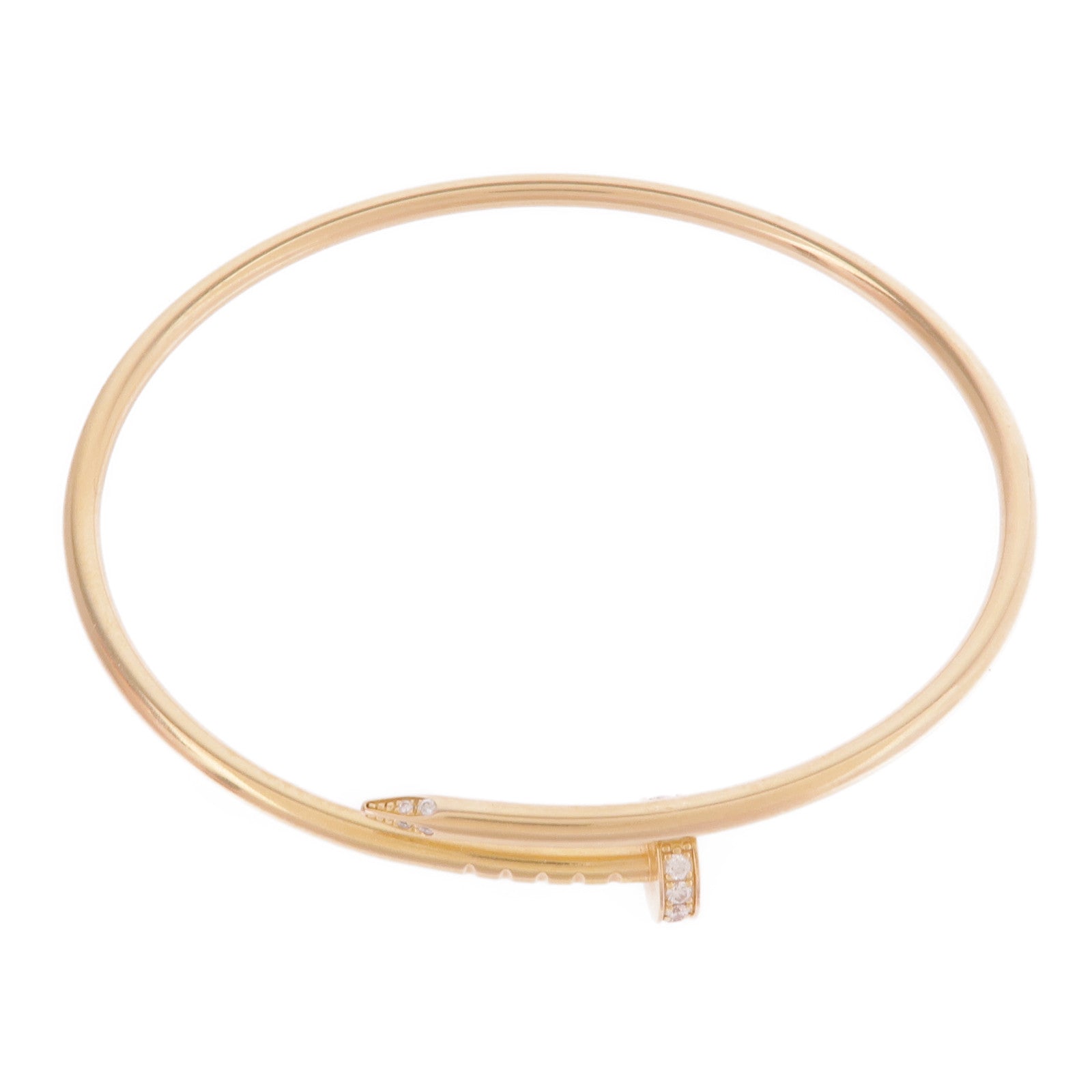 CARTIER 18K黃金Juste Un Clou SM手鐲