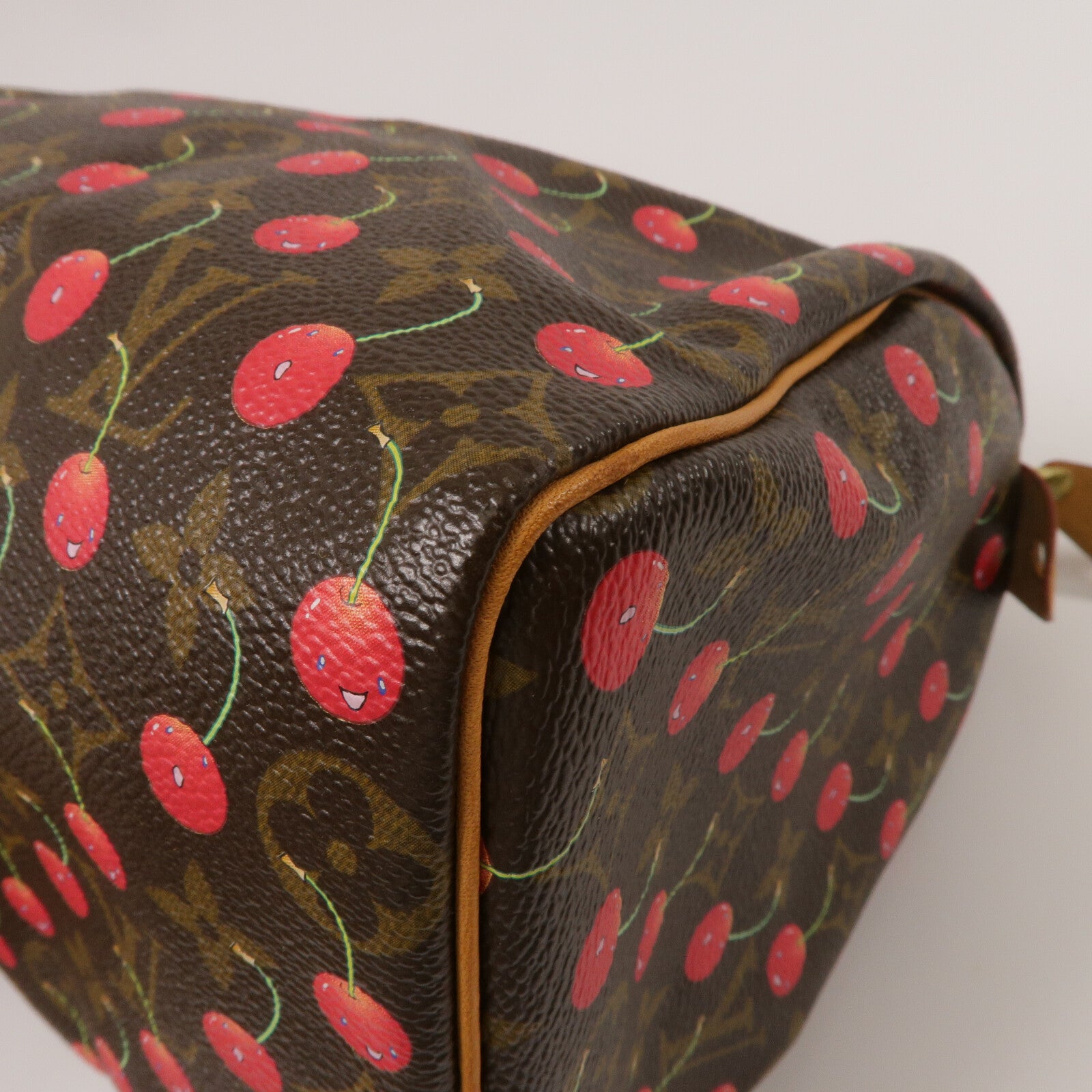 LOUIS VUITTON Monogram-Cherry Cherry Speedy 25手挽袋