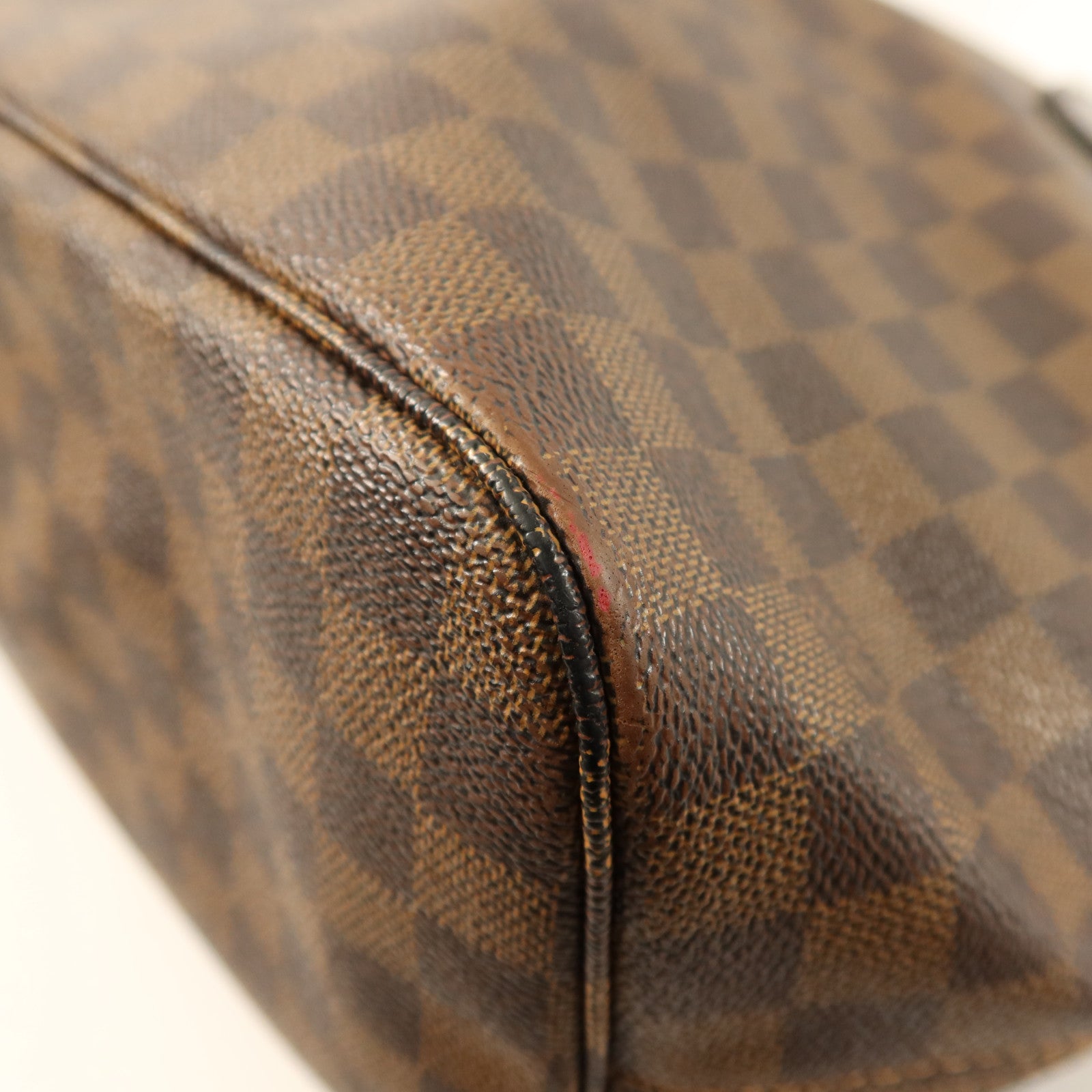 LOUIS VUITTON Damier Neverfull MM金扣手挽袋/肩背袋