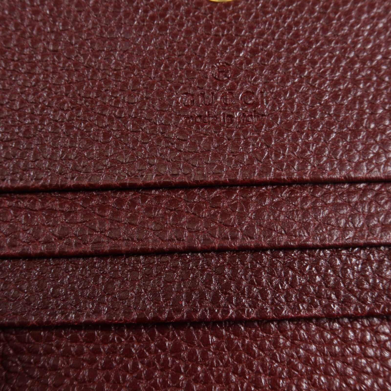 GUCCI 牛皮皮革Zumi Wallet錢包
