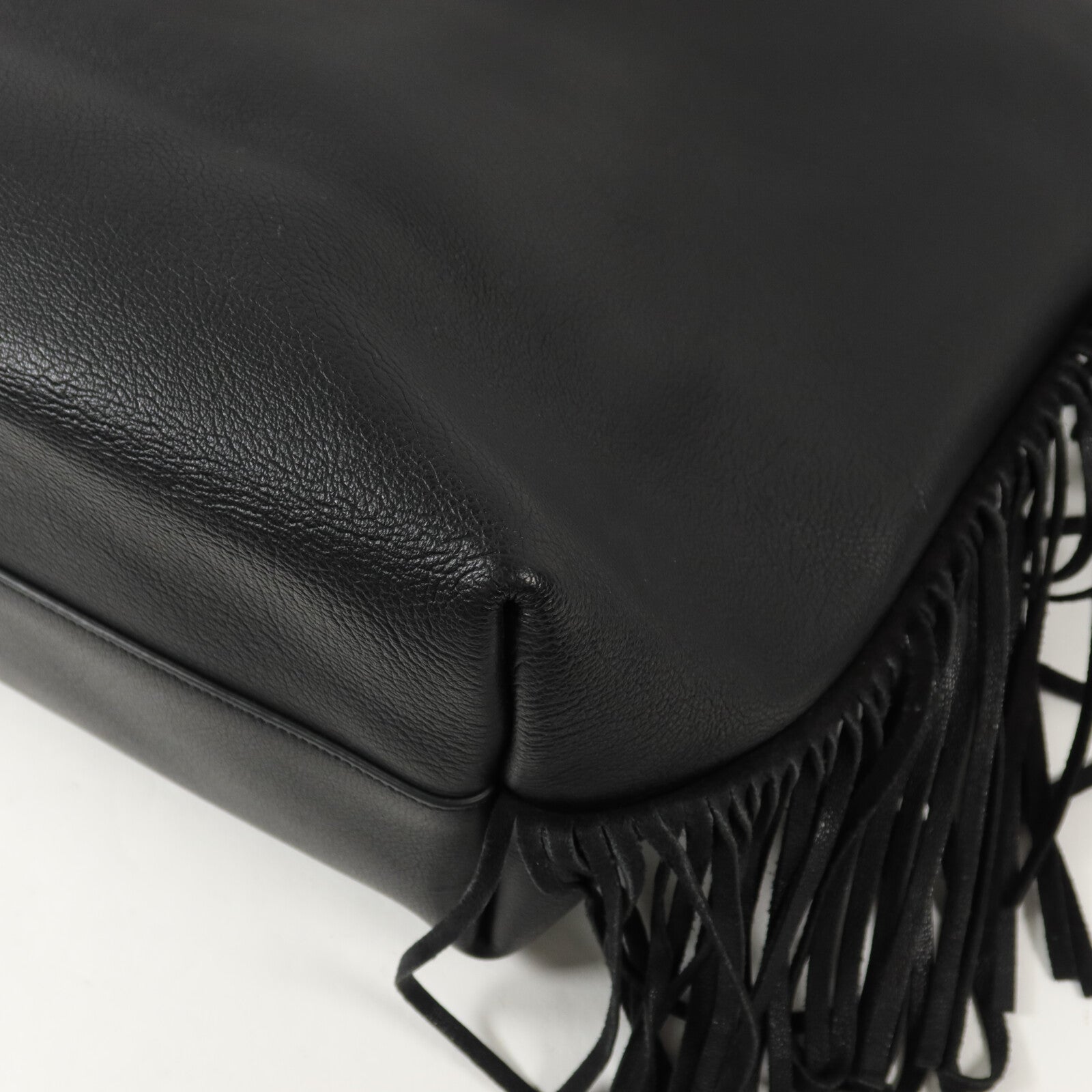 SAINT LAURENT 牛皮皮革Tote Bag手挽袋