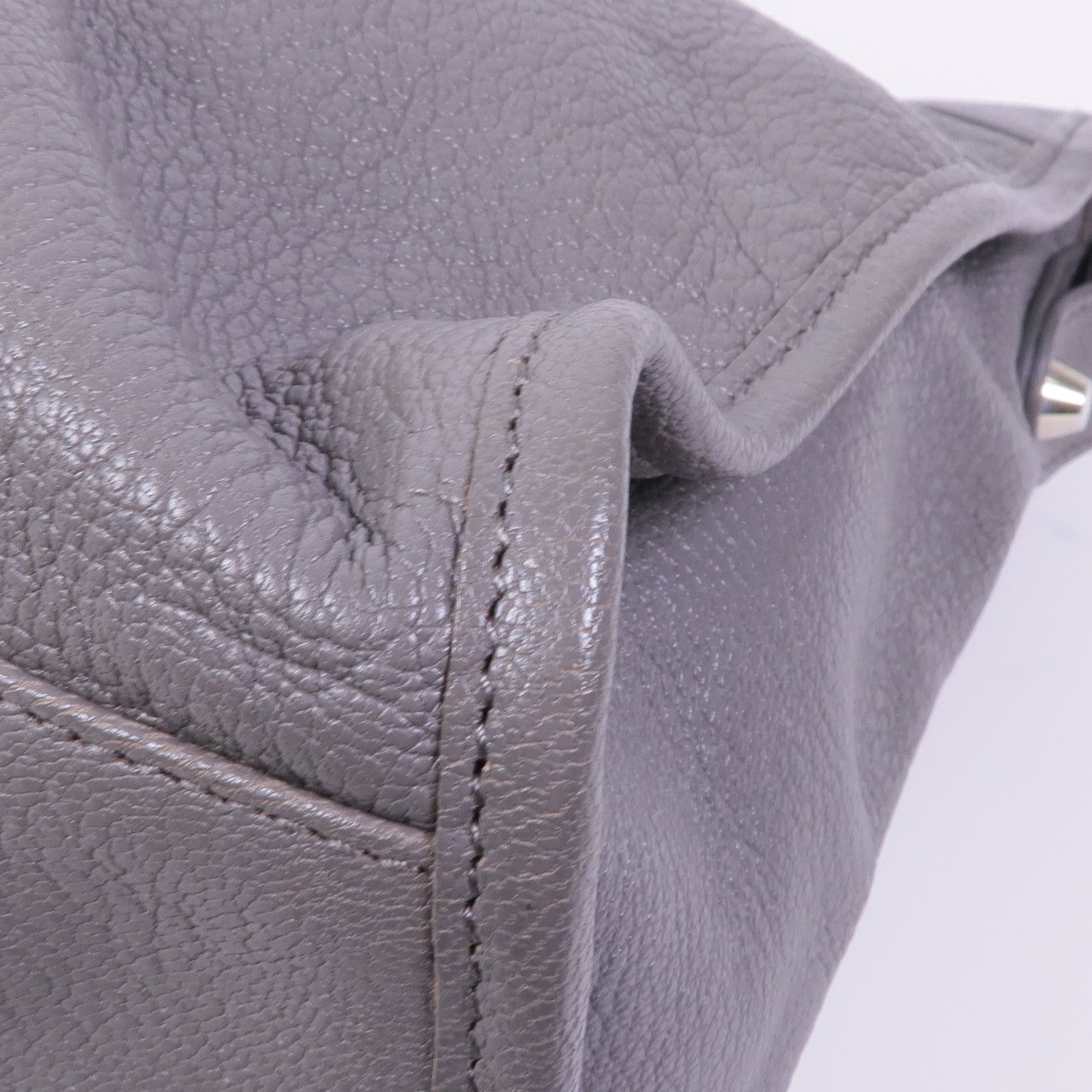 BALENCIAGA 牛皮皮革Giant City銀扣手挽肩背兩用袋