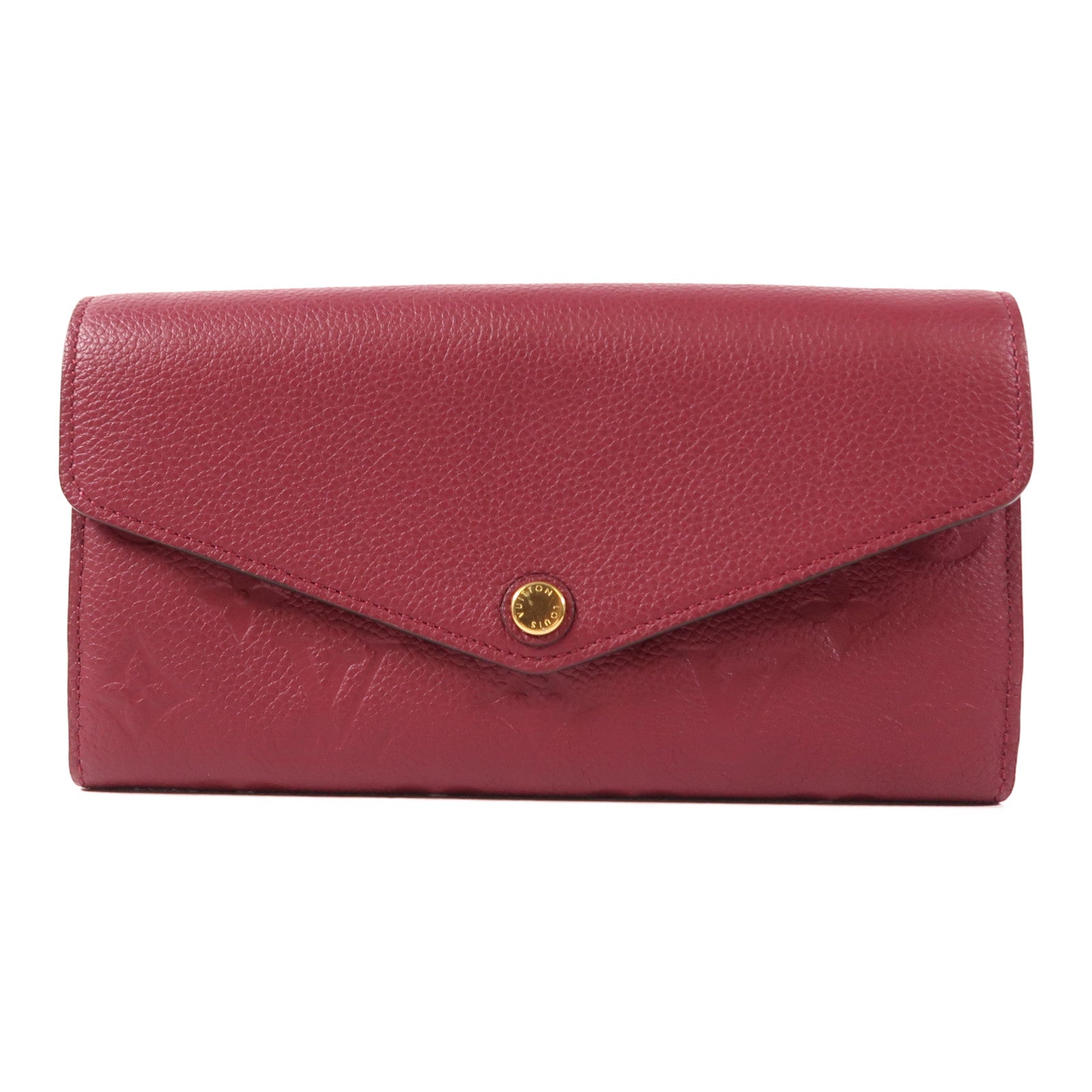 LOUIS VUITTON Monogram Empreinte Long Wallet金扣長錢包