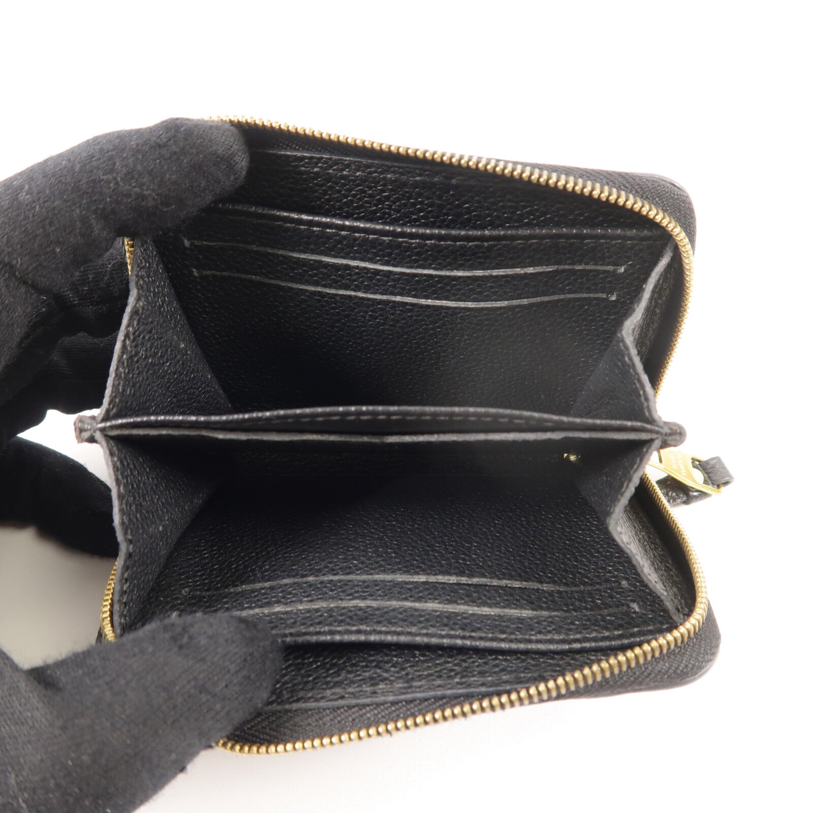 LOUIS VUITTON Monogram Empreinte Zippy Coin Case零錢包