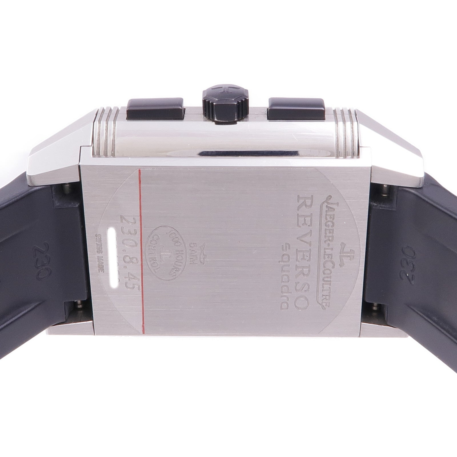JAEGER-LECOULTRE Reverso Squadra Chronograph Q7018420 Watch Rubber Belt