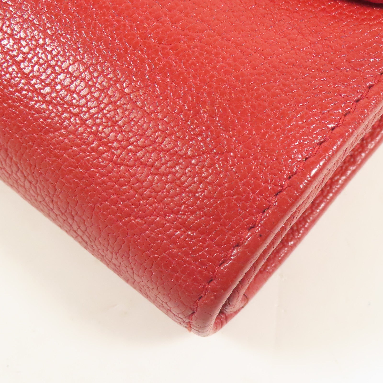 Miu Miu 牛皮皮革Wallet金扣錢包