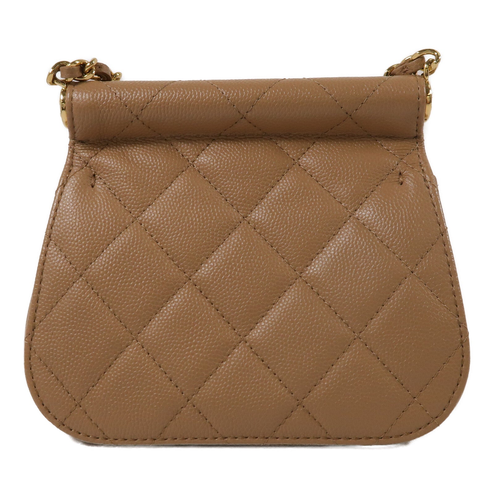 CHANEL 牛皮皮革Mini Chain Bag鏈帶肩背袋