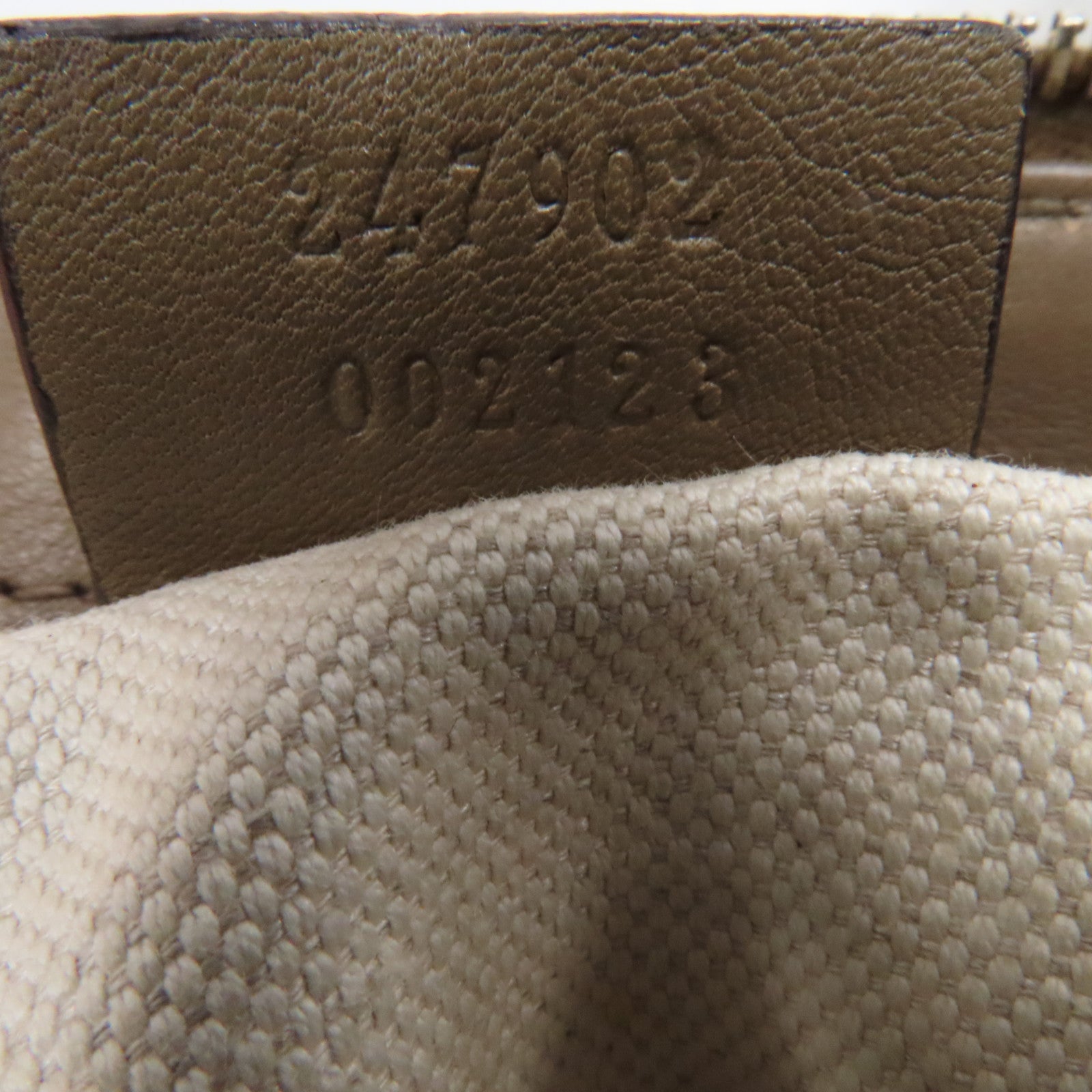 GUCCI 牛皮皮革2 Way Shoulder銀扣手挽肩背兩用袋啡色