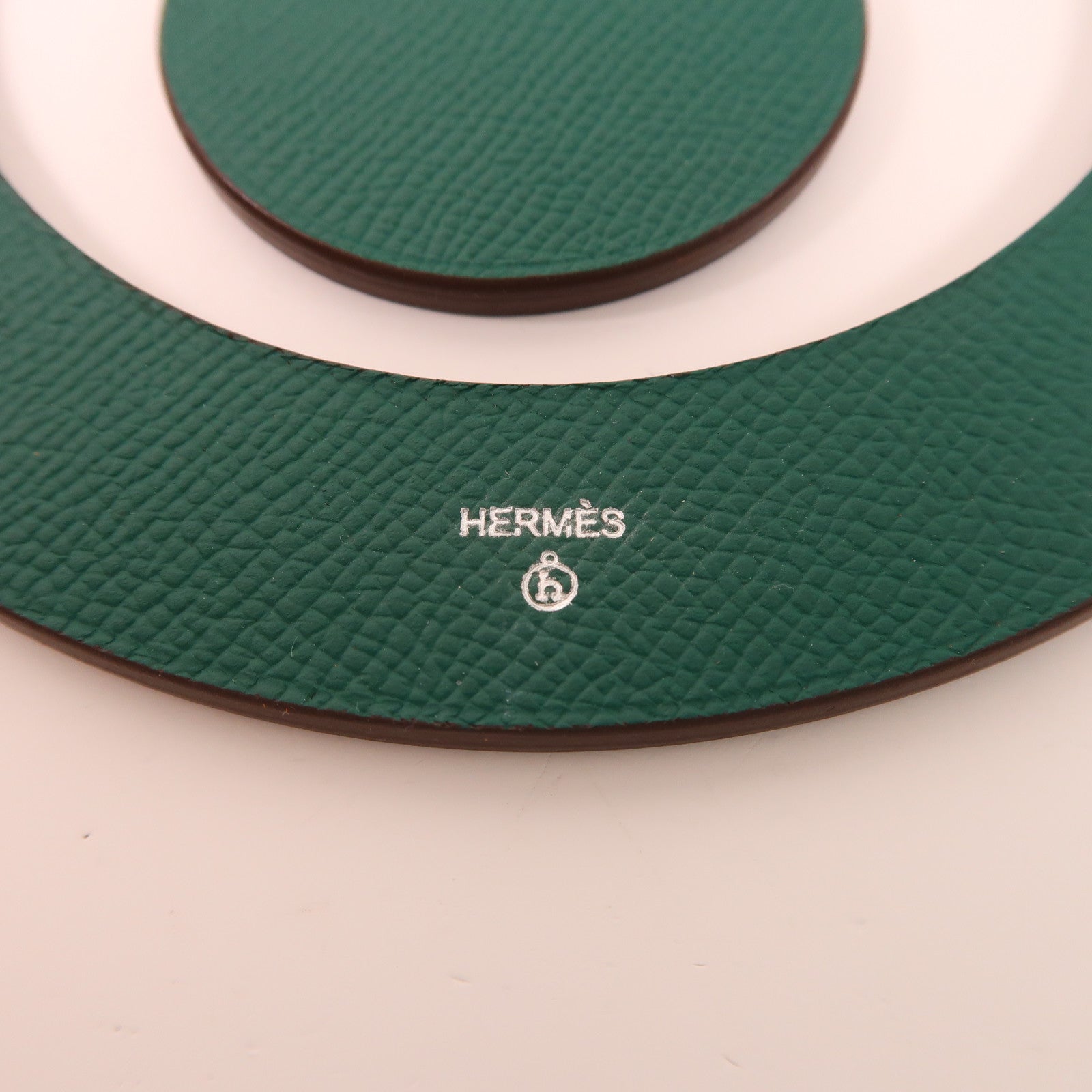 HERMES Epsom皮革Home Decoration金扣壁飾