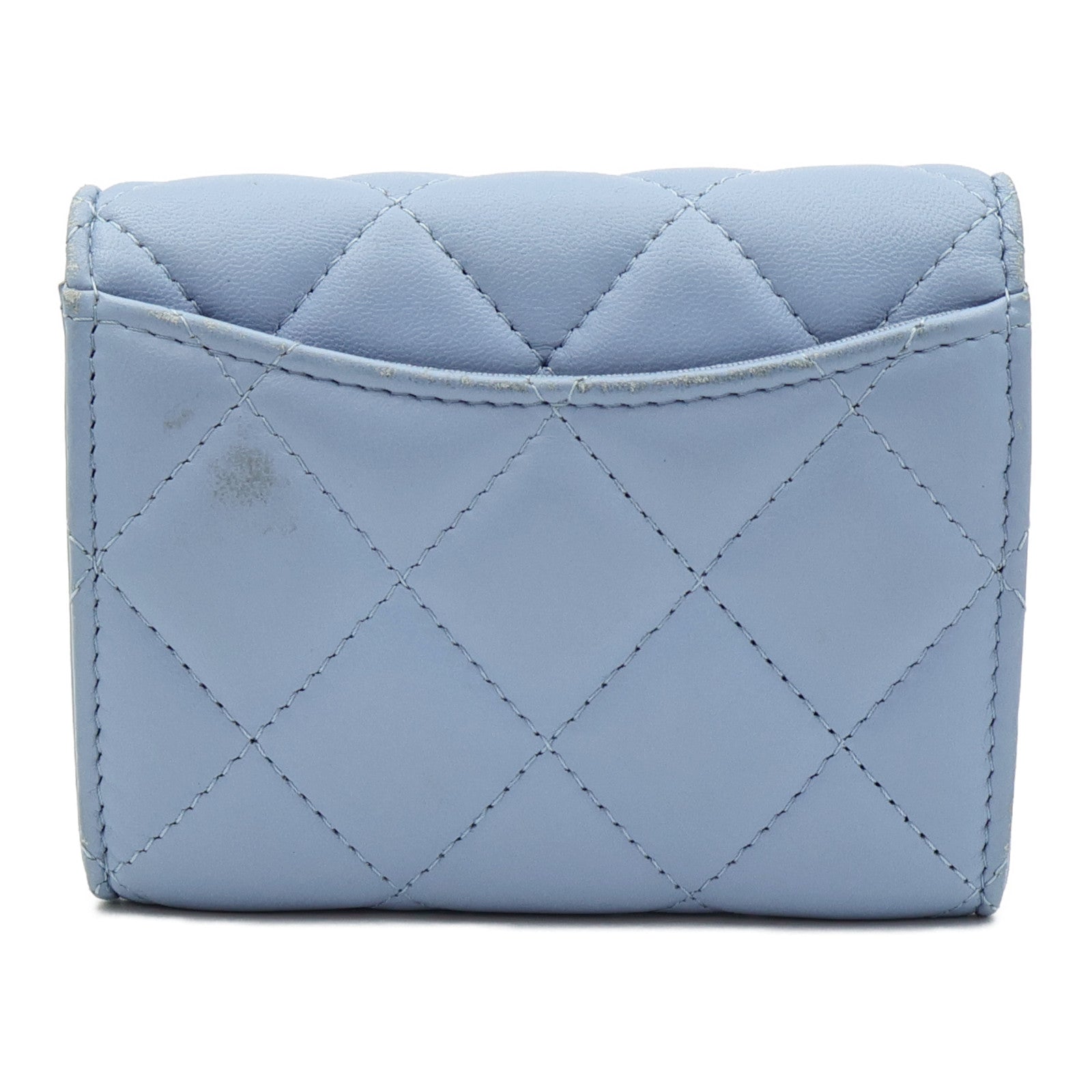 CHANEL 羊皮皮革Card Holder On Chain金扣鏈帶肩背袋