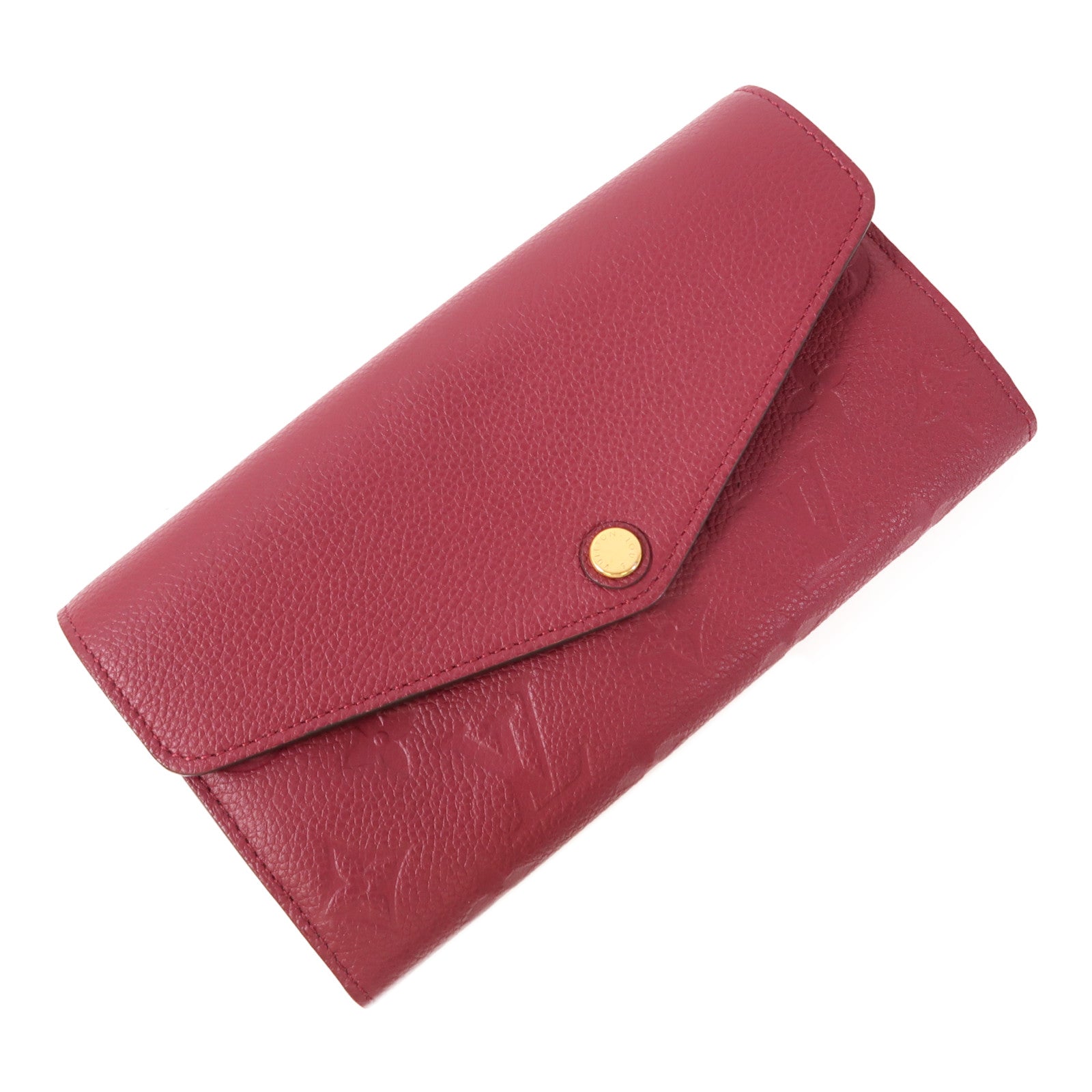 LOUIS VUITTON Monogram Empreinte Long Wallet金扣長錢包