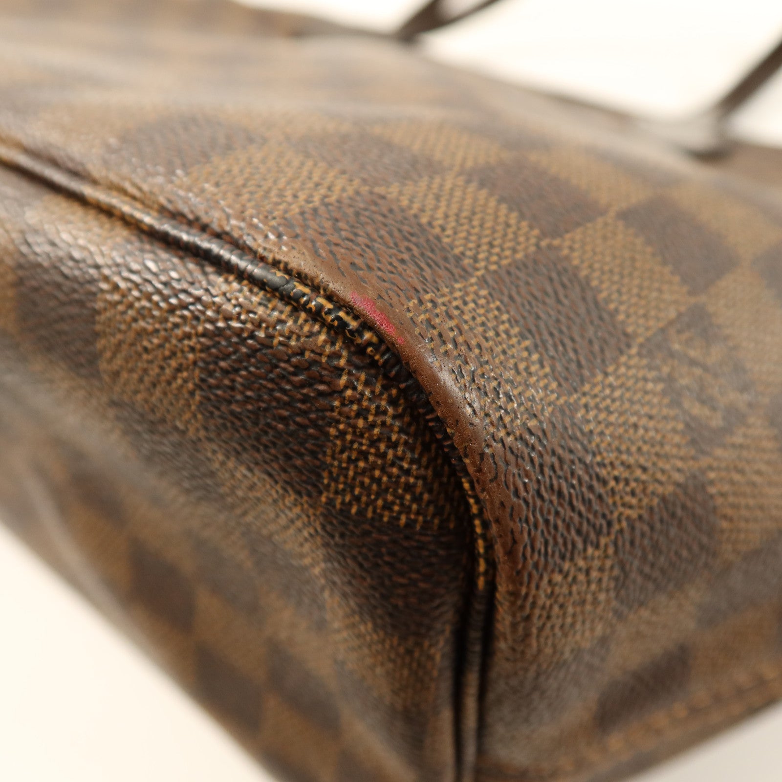 LOUIS VUITTON Damier Neverfull MM金扣手挽袋/肩背袋