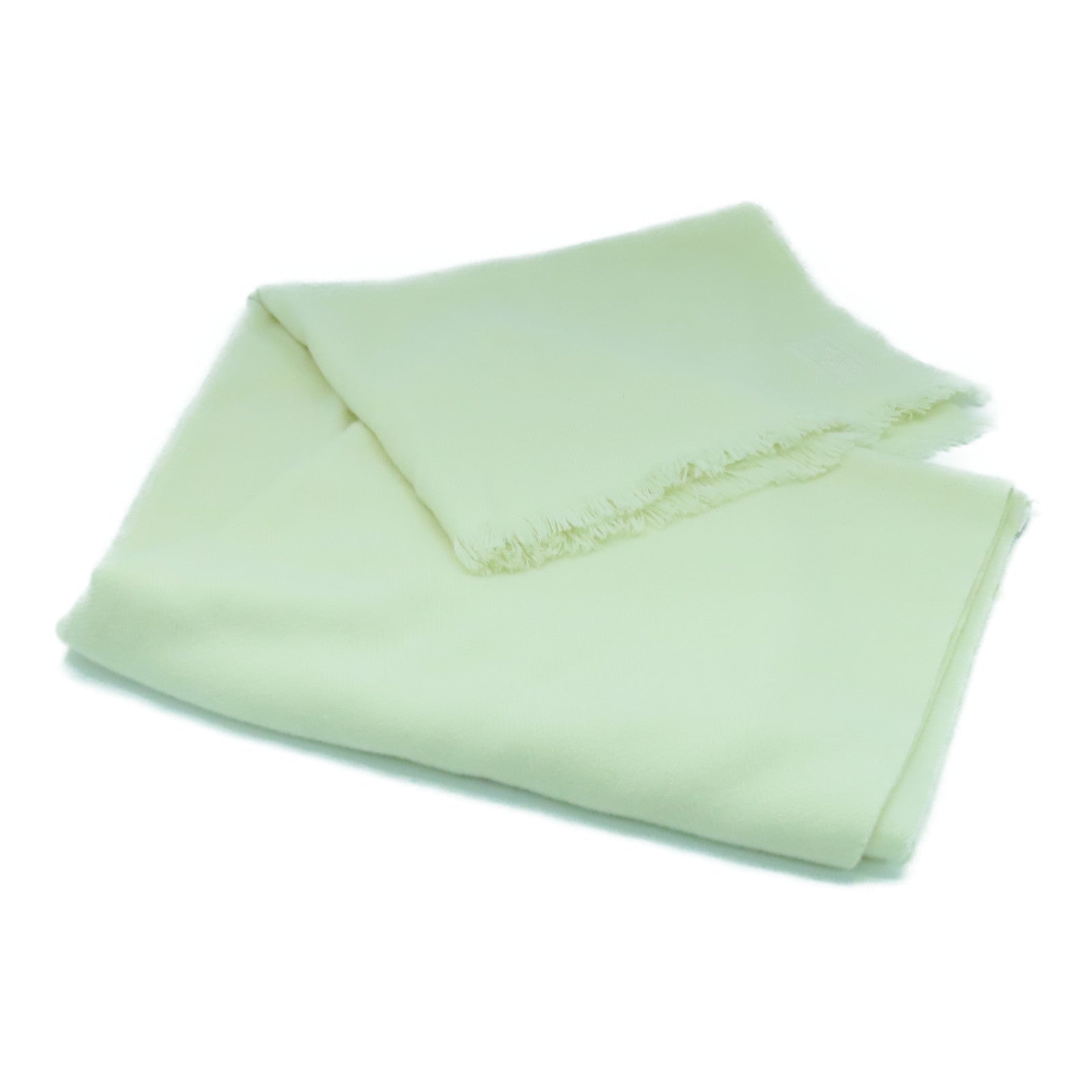 HERMES 【激減優惠】羊絨Scarf 70X220圍巾米色