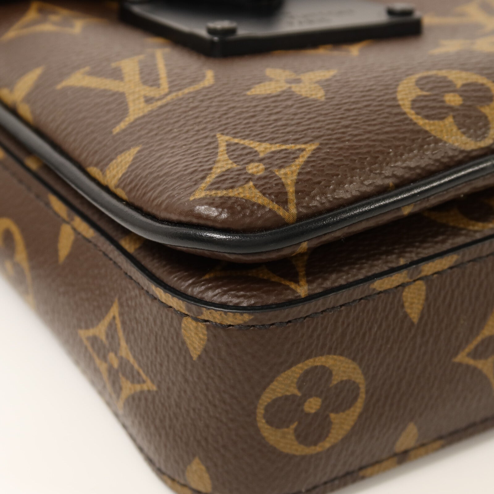 LOUIS VUITTON Monogram Macassar S-Lock肩背袋