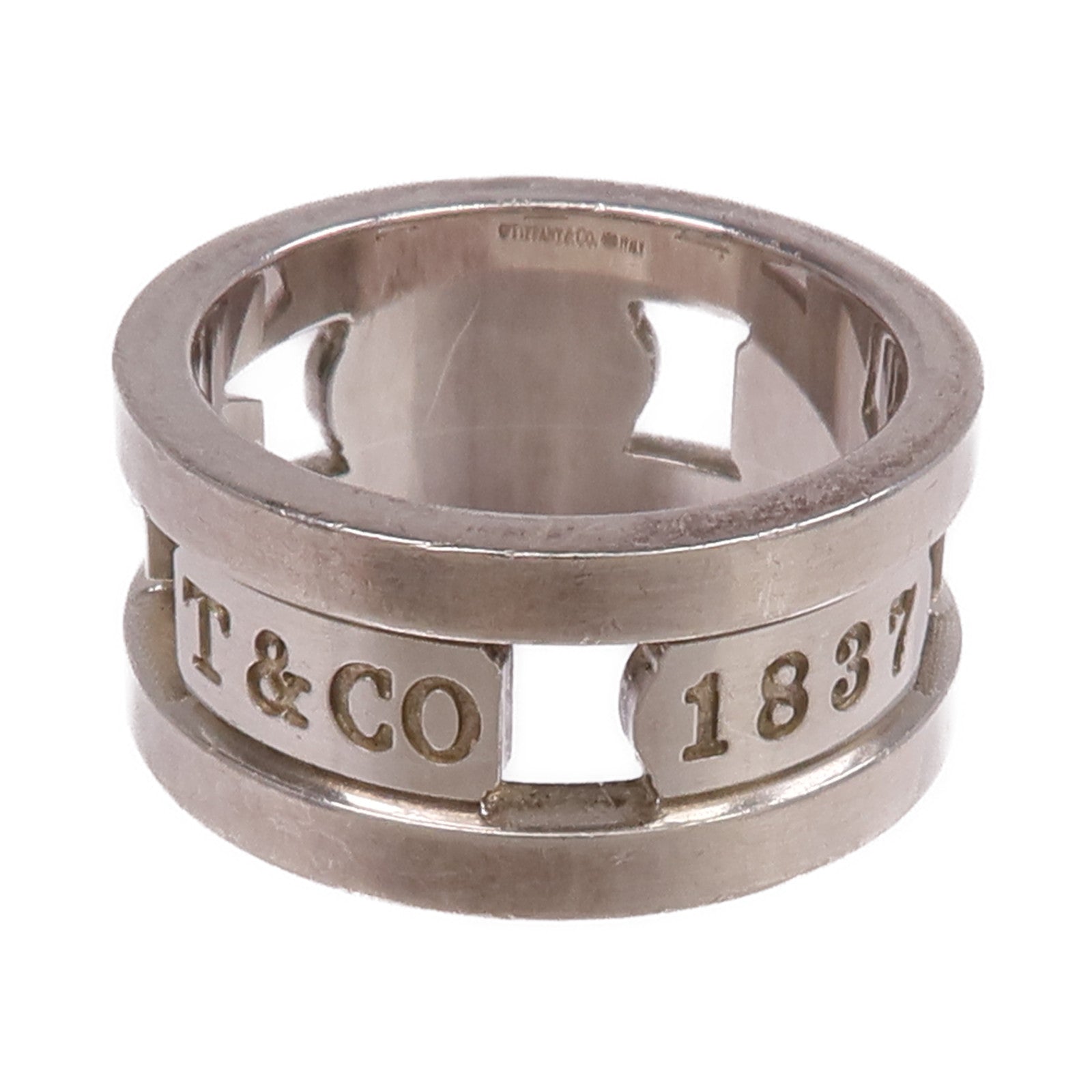TIFFANY＆CO 925純銀1837 Ring戒指US#5.5