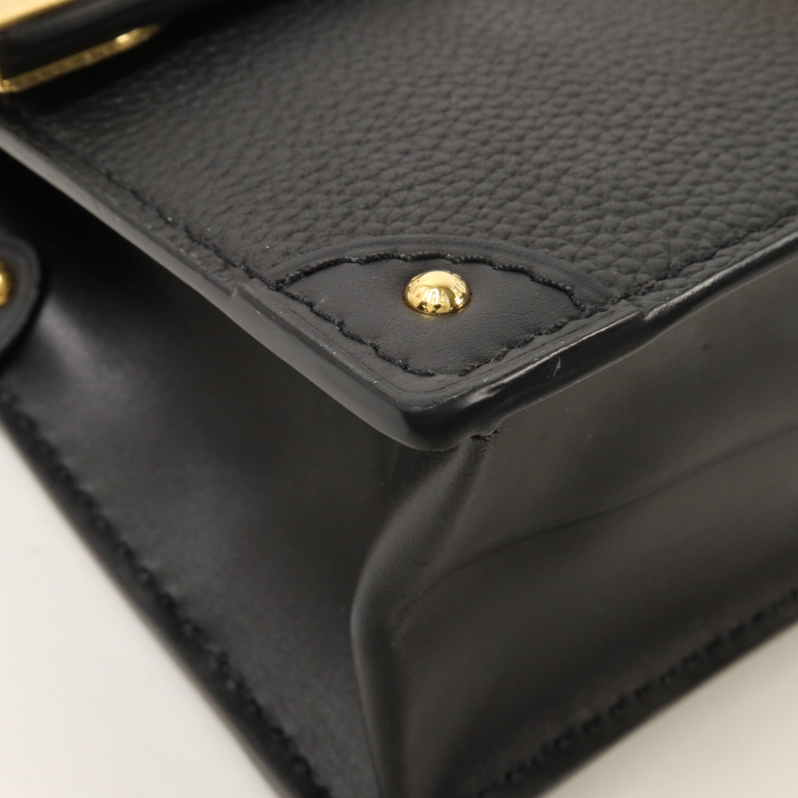 LOUIS VUITTON 牛皮皮革Trunk鏈帶手挽肩背兩用袋