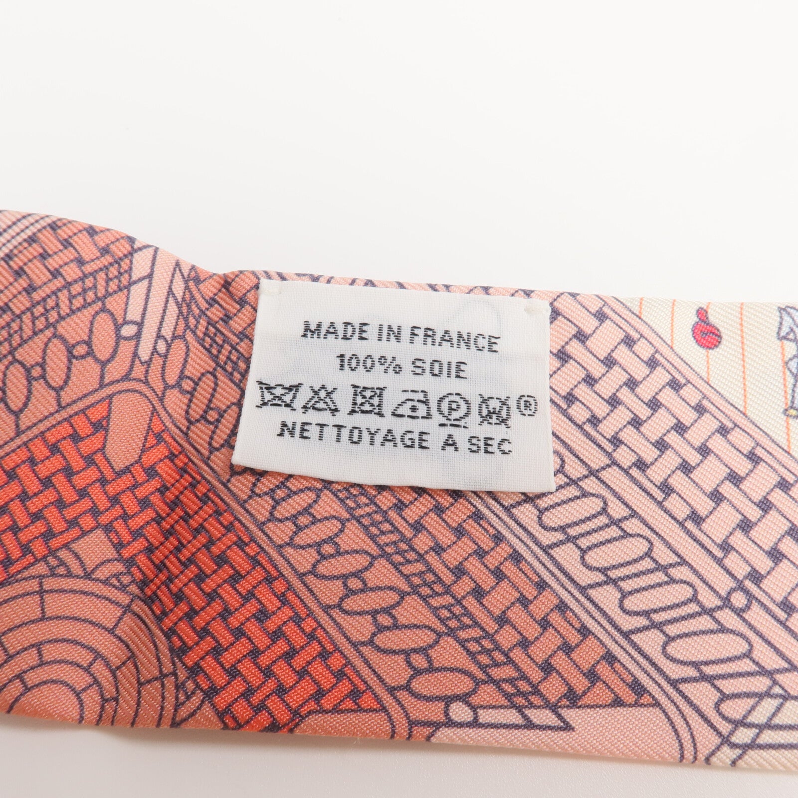HERMES 絲質Twilly絲巾