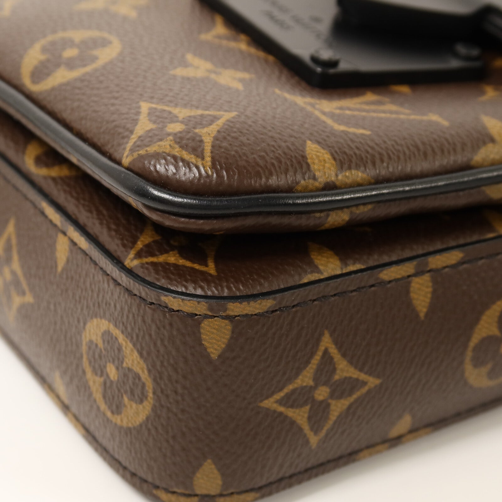 LOUIS VUITTON Monogram Macassar S-Lock肩背袋