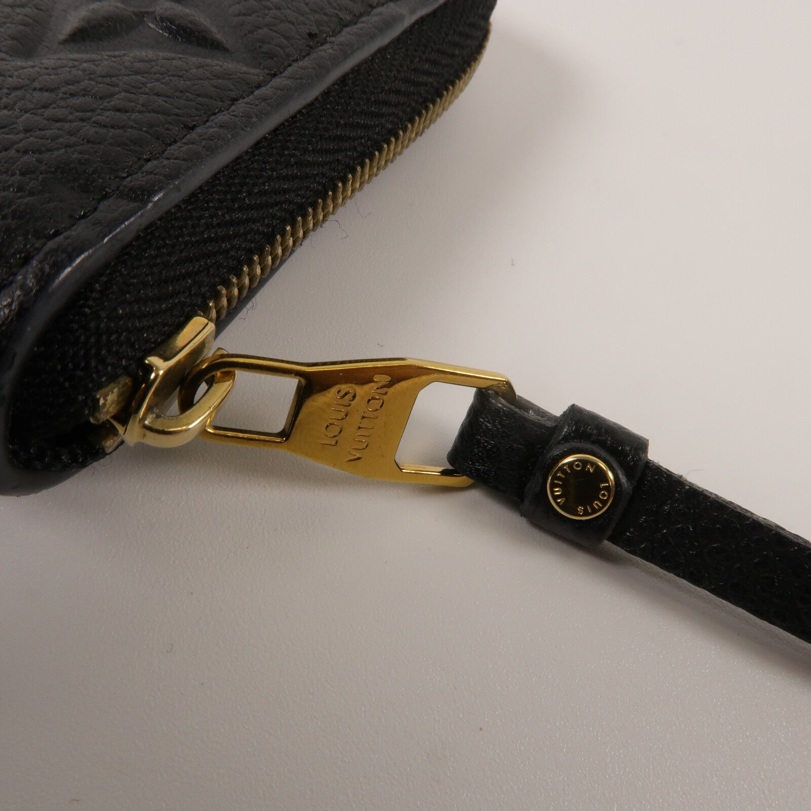 LOUIS VUITTON Monogram Empreinte Zippy Coin Case零錢包
