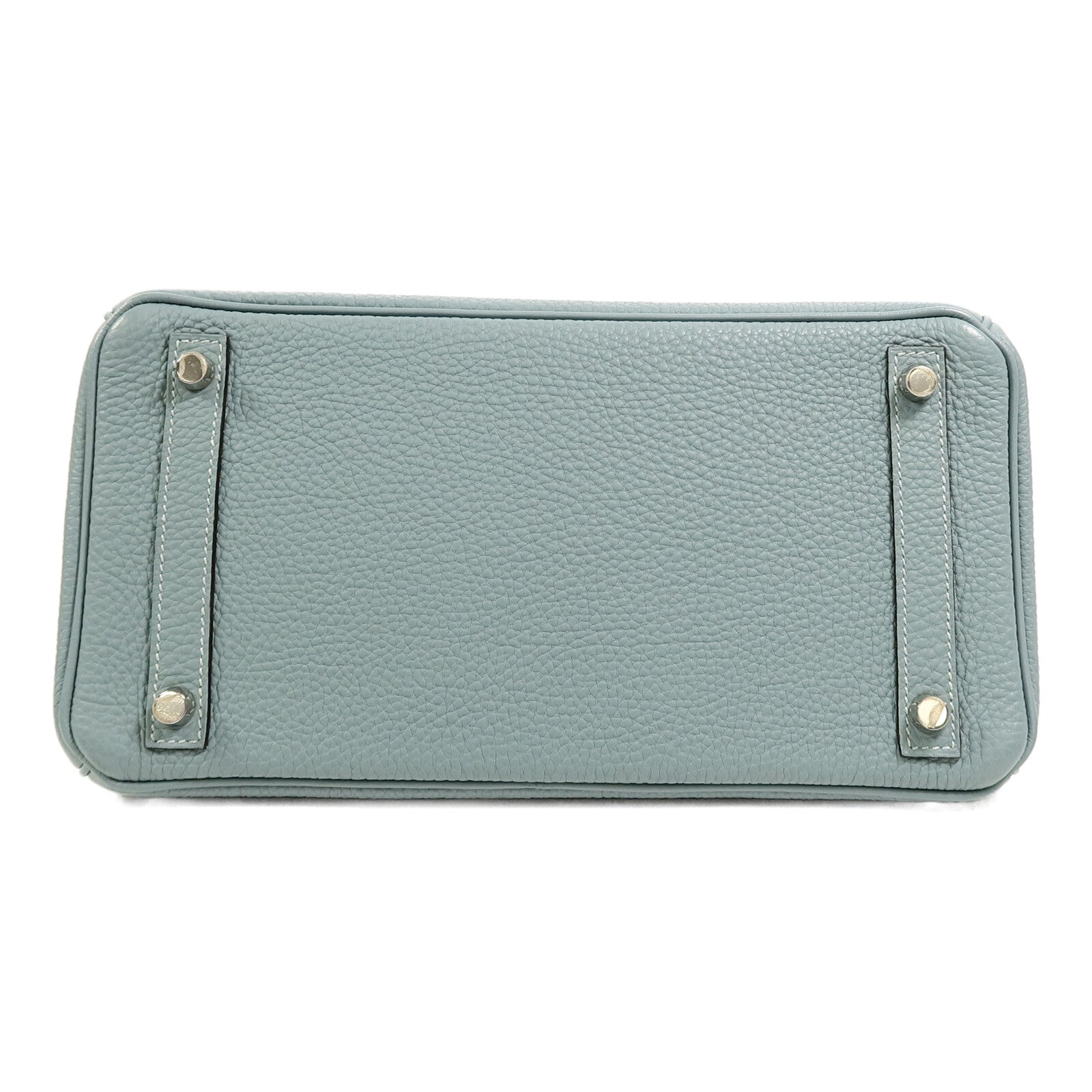 HERMES Togo皮革Birkin 30手挽袋Blue Ciel