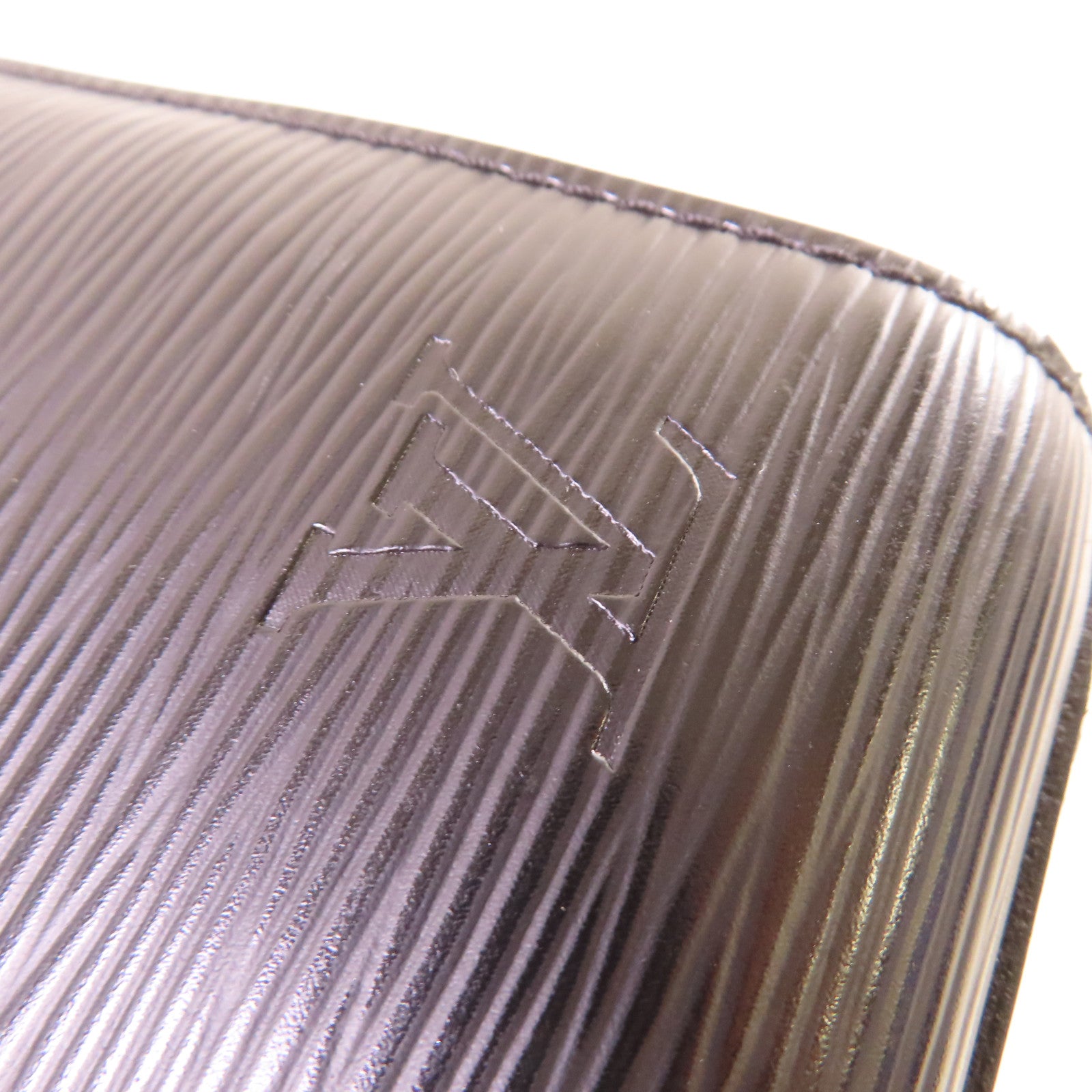 LOUIS VUITTON 【激減優惠】Epi Bassano MM Business Bag銀扣手挽肩背兩用公事包黑色