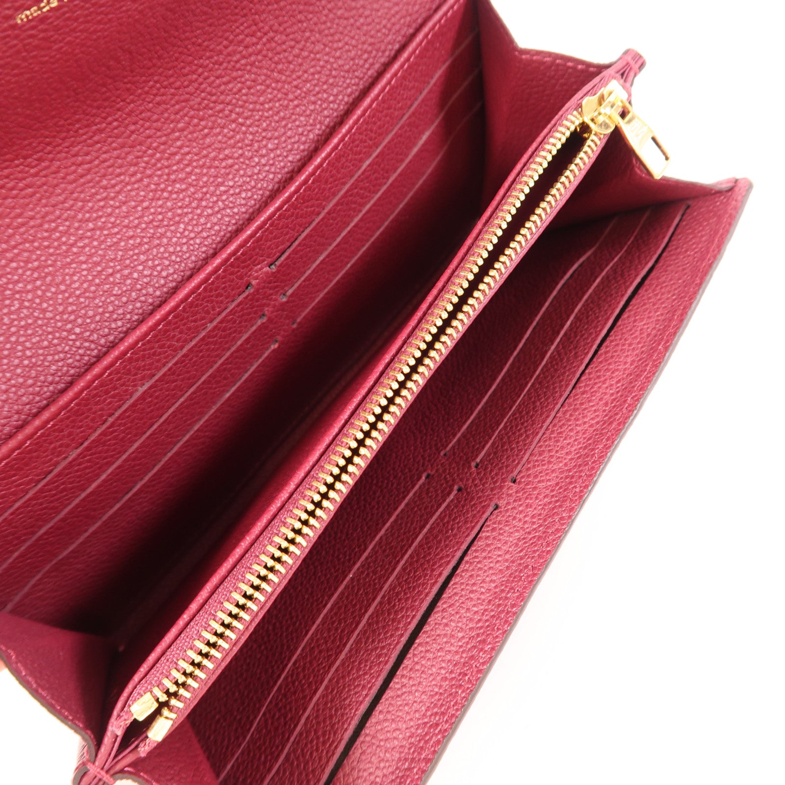 LOUIS VUITTON Monogram Empreinte Long Wallet金扣長錢包