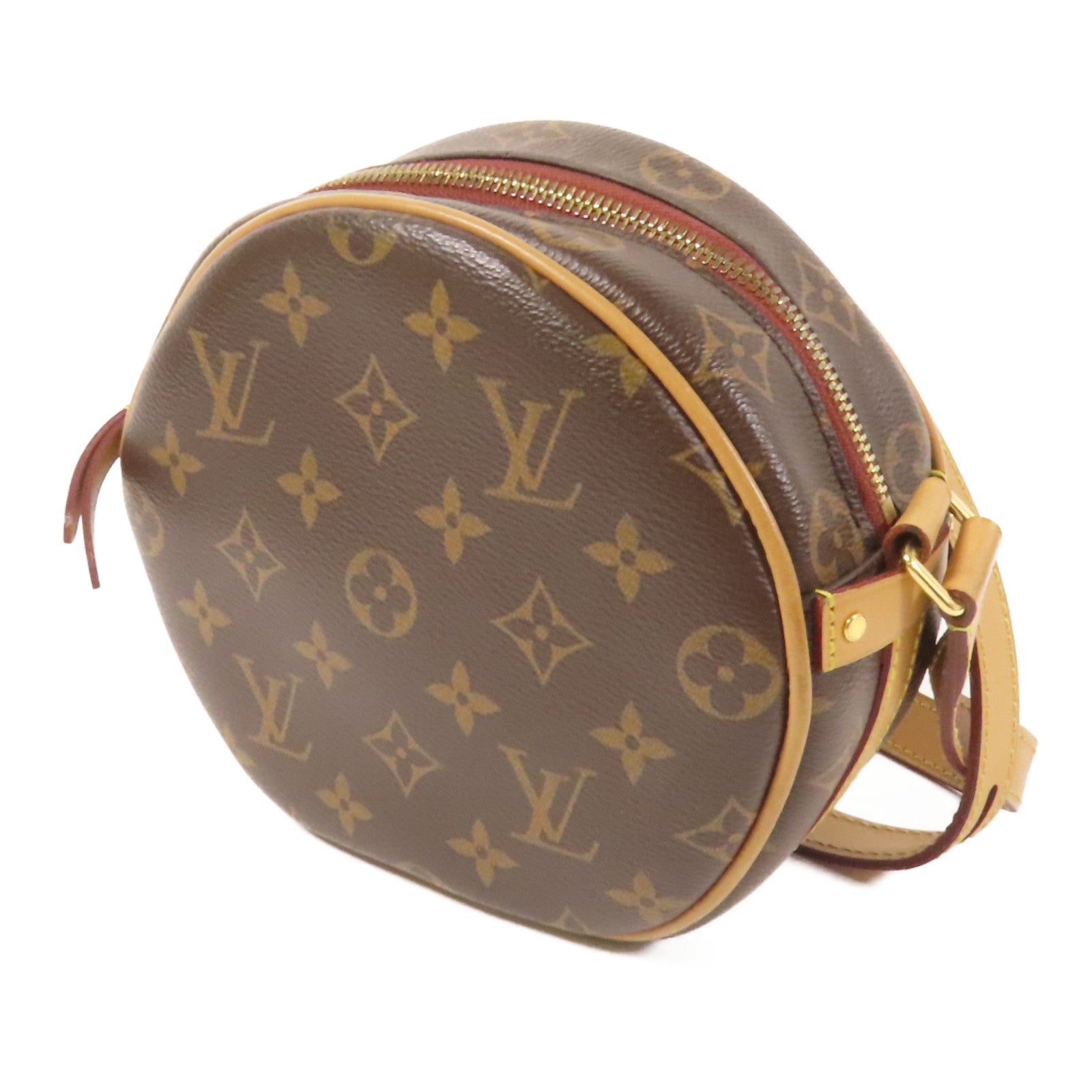 LOUIS VUITTON Monogram Boite Chapeau Souple PM金扣肩背袋