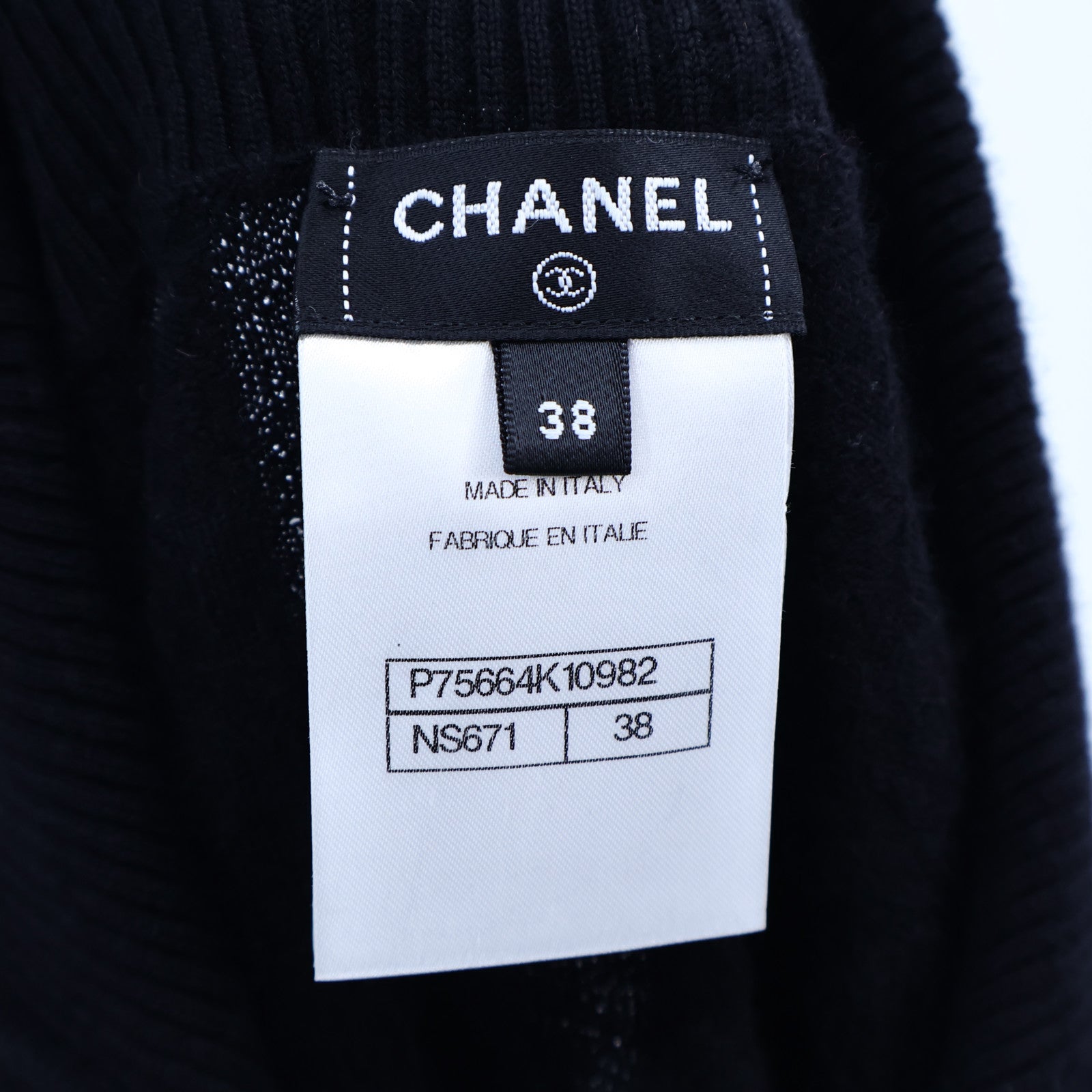 CHANEL Cashmere/Polyester Look 60 Knitted Sweater針織