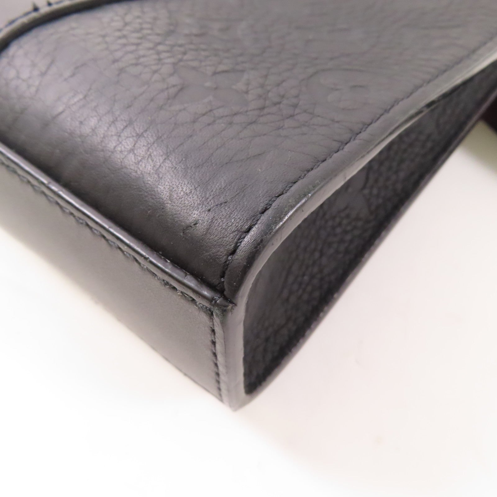 LOUIS VUITTON 【激減優惠】Monogram Taurillon Sac Plat Cross手挽肩背兩用袋