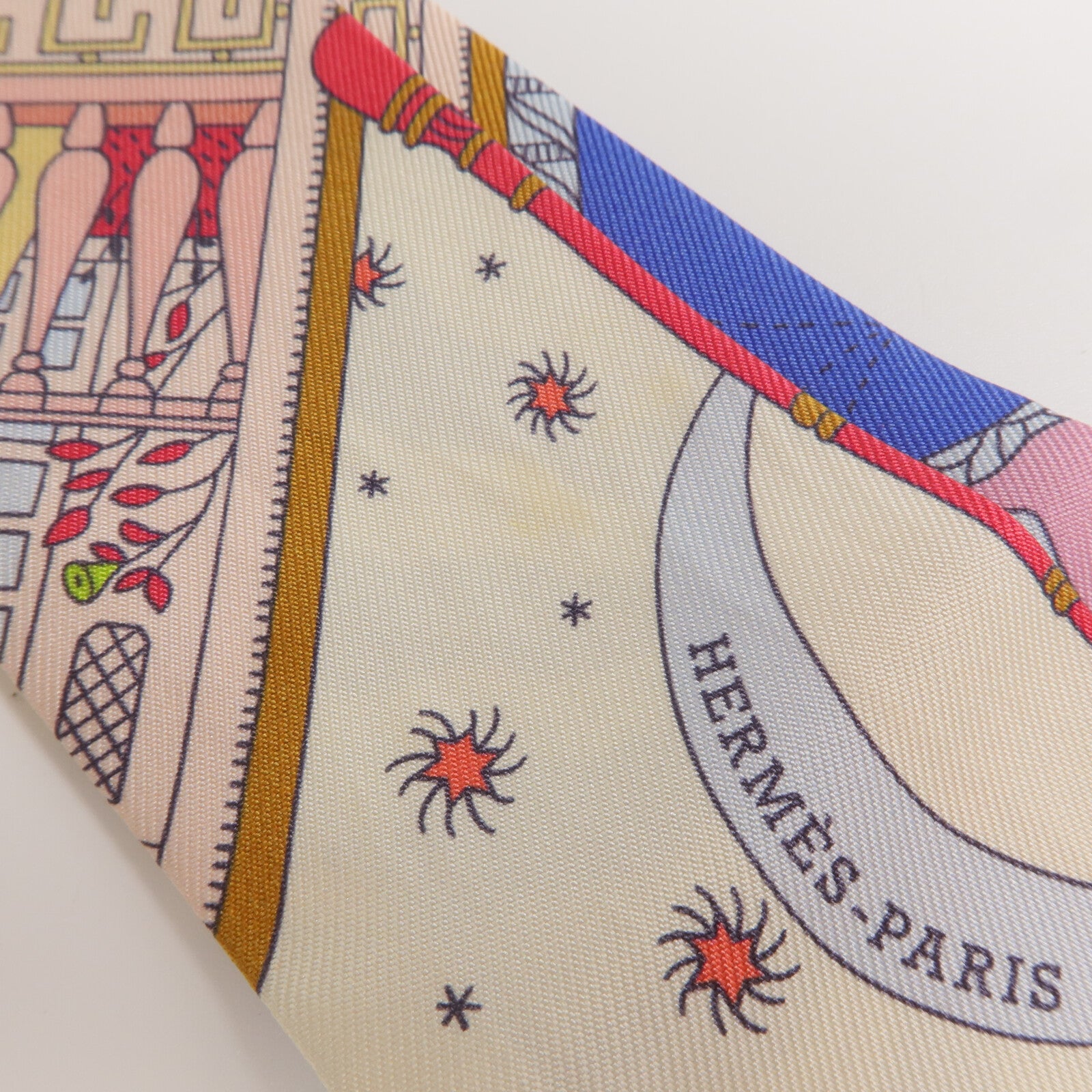 HERMES 絲質Twilly絲巾