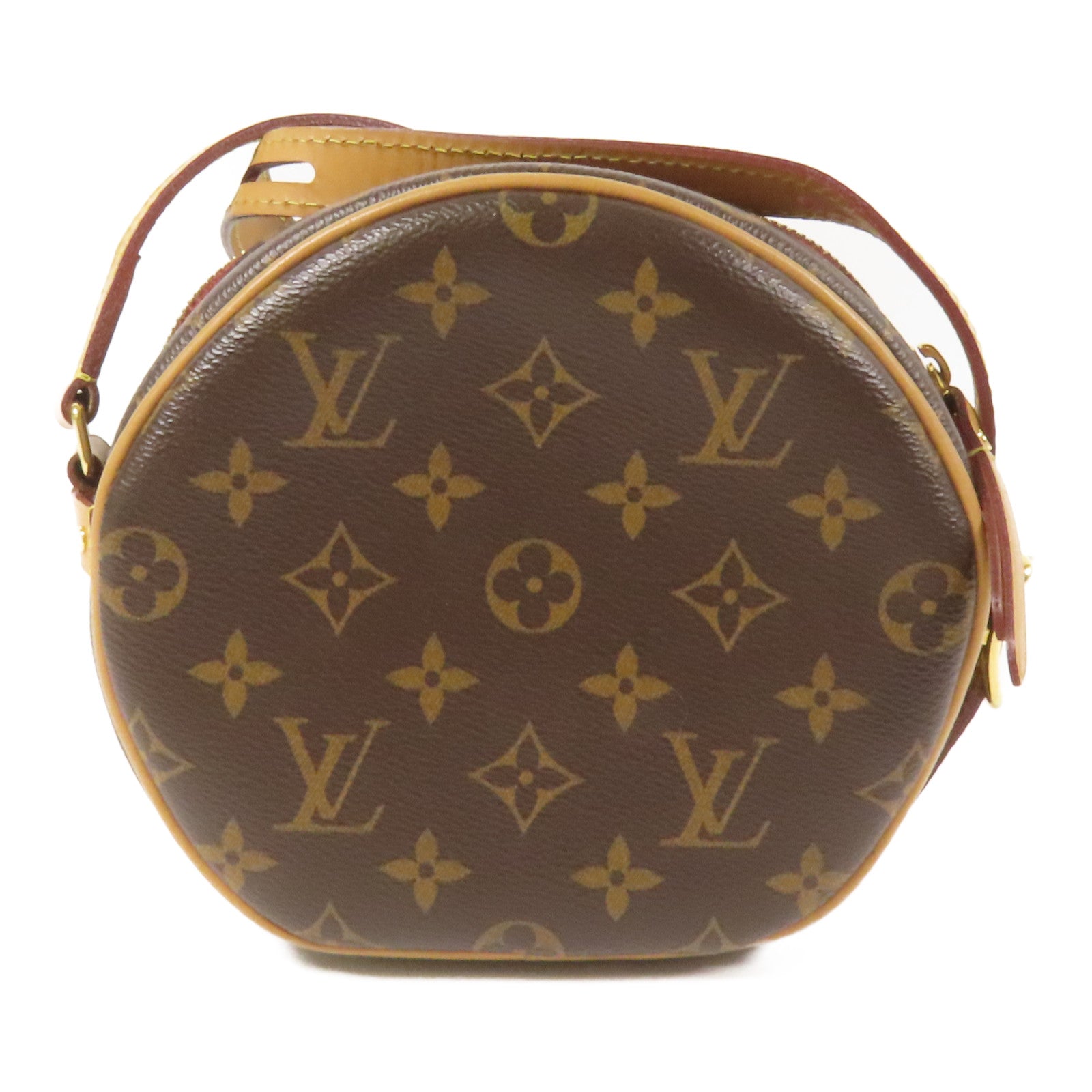 LOUIS VUITTON Monogram Boite Chapeau Souple PM金扣肩背袋